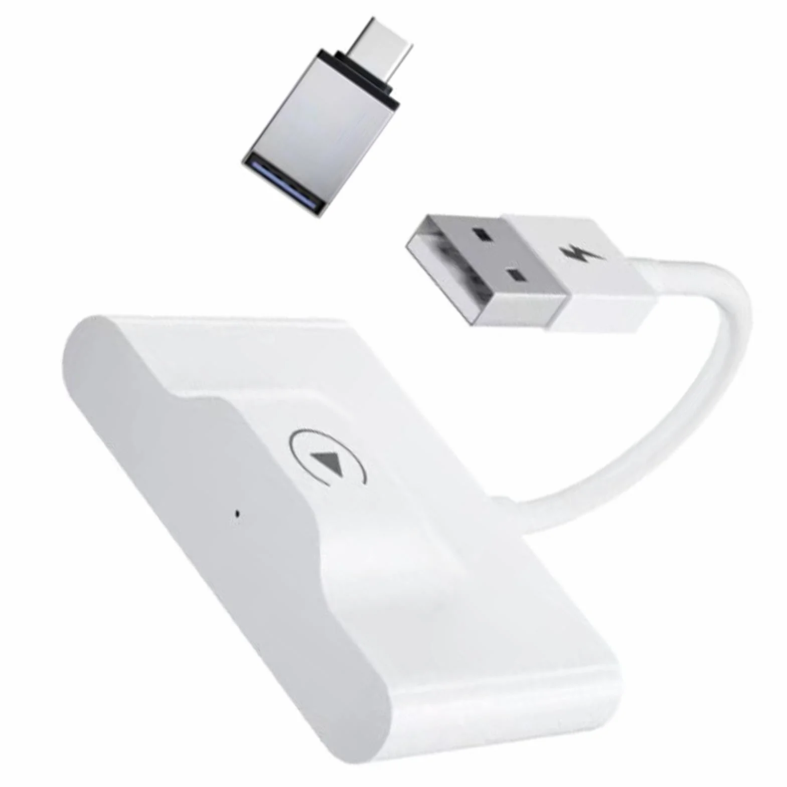 Adapter Carplay, Carplay Dongle Przewodowy do Bezprzewodowego Kompaktowego Interfejsu USB dla 'a (Wklęsła powierzchnia)
