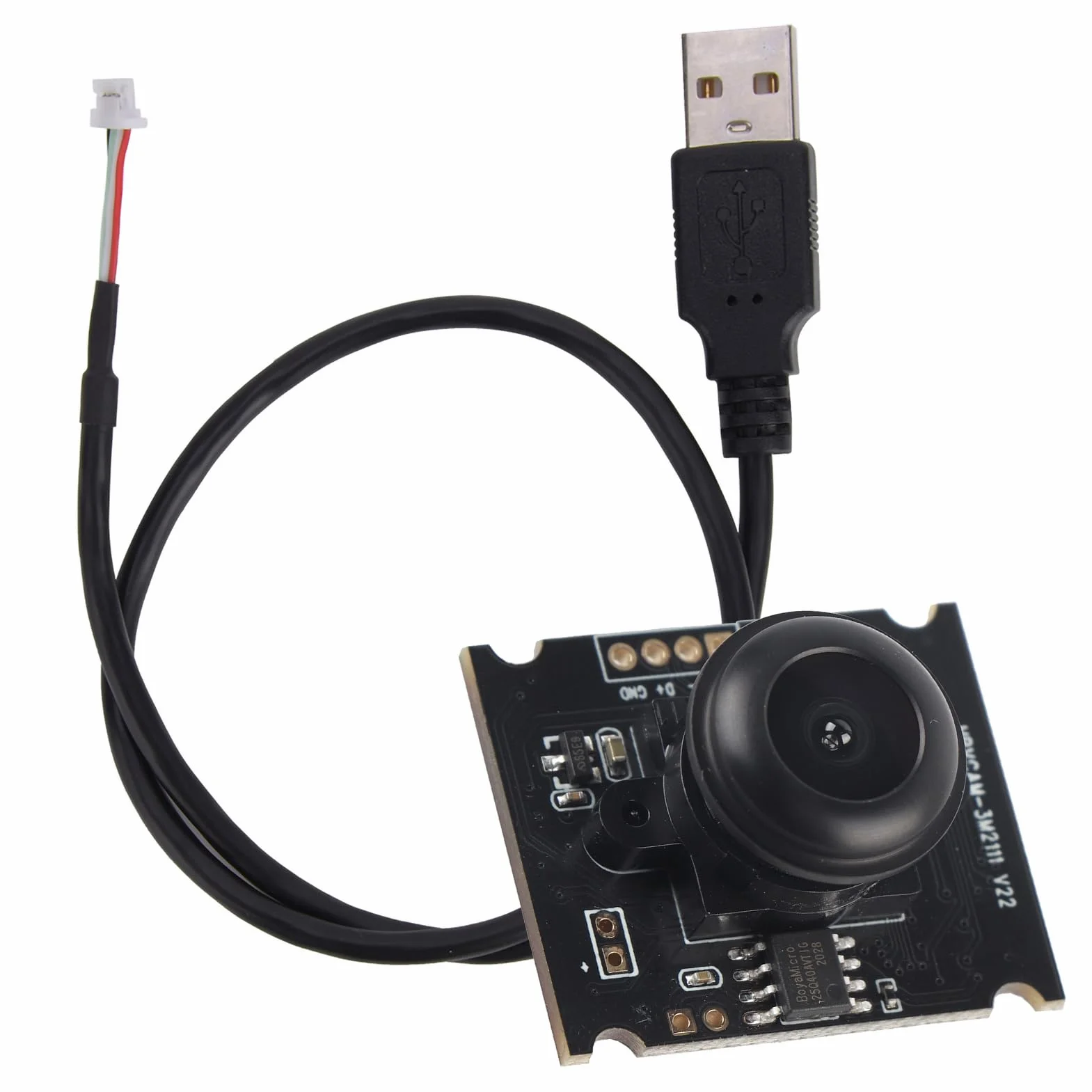 Moduł kamery USB, szeroki moduł kamery USB, obiektyw kątowy OV3660, moduł kamery USB, chip OV3660, 2048 X 1536, 15 klatek na sekundę, obsługuje mobilny OTG