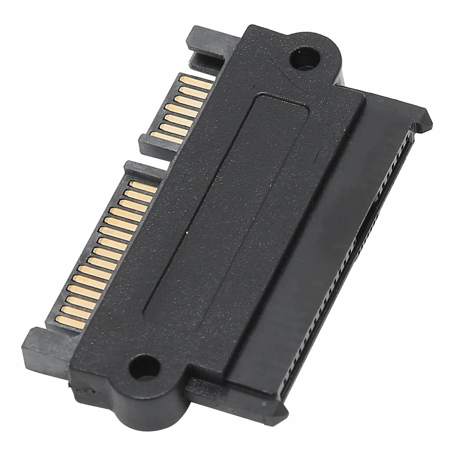 Konwerter SFF-8482 SAS na SATA 15PIN Czarna Obudowa Plastikowa