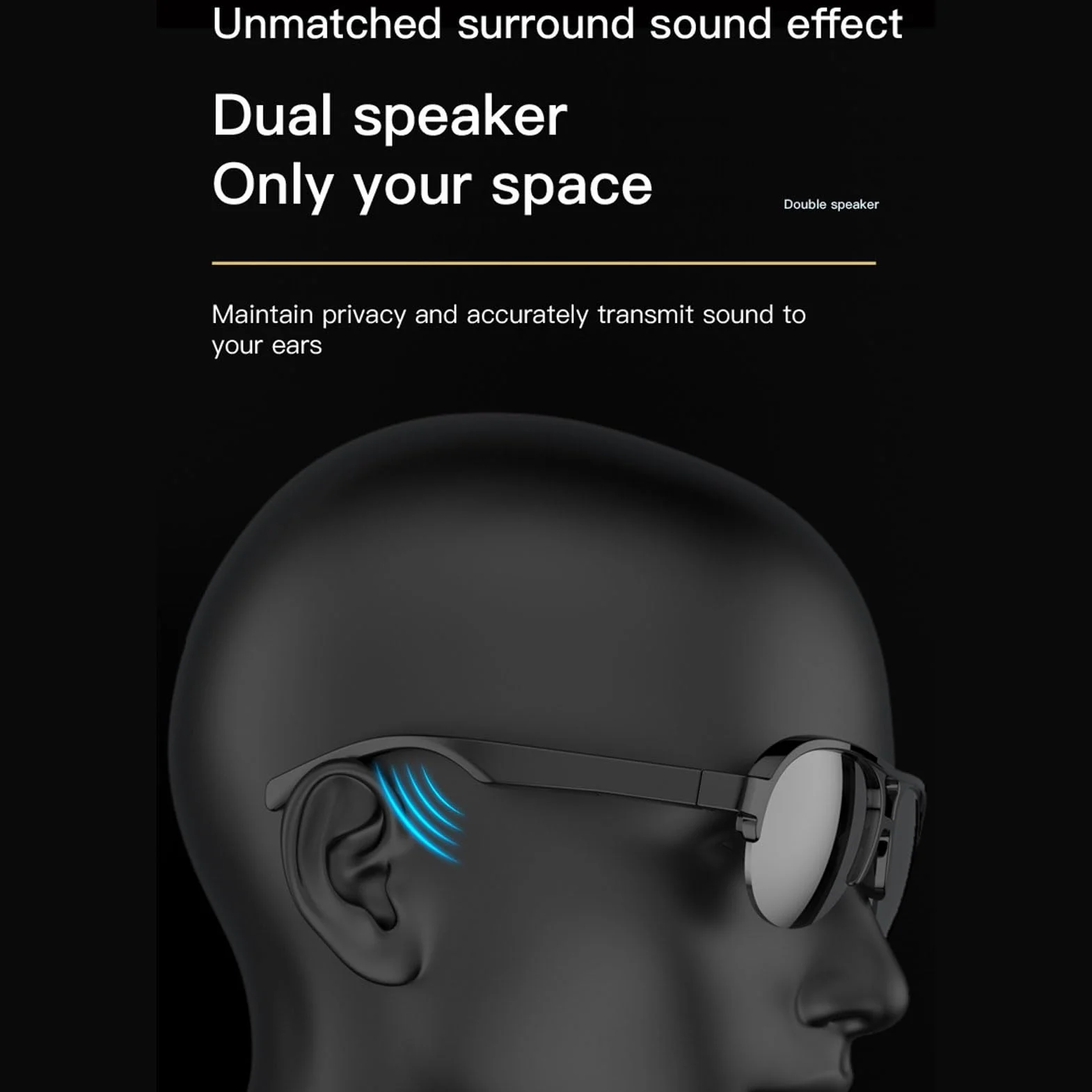 AI Inteligentne Okulary 5.4 z 144 Językiem Tłumaczenie Tłumaczenie Control IP65 Downowite Okulary Przeciwsłoneczne z Głośnikami Mikrofonu HD dla Mężczyzn Kobiety