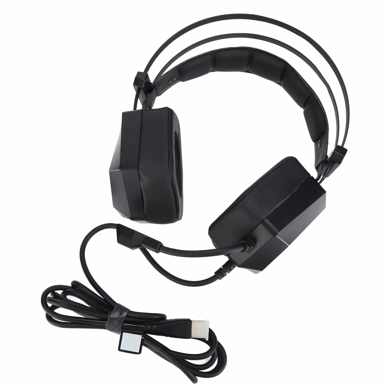 KUIDAMOS TAIDU THS300 A3 Pro Gamingowy Zestaw Słuchawkowy światła RGB Dźwięk Przestrzenny z Mikrofonem dla Entuzjastów Gier Komputerowych Kabel o Długości 7,2 Stopy