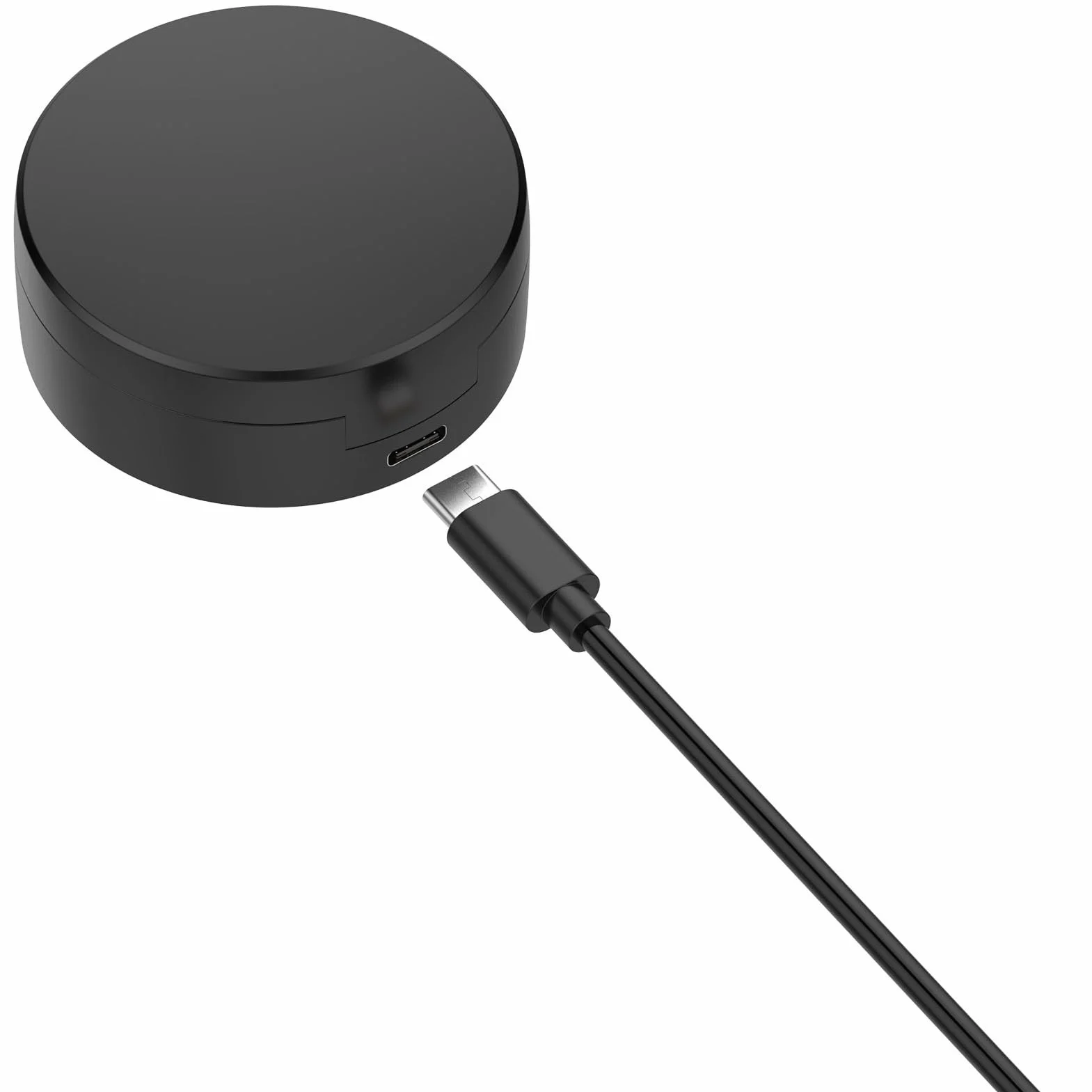 RingConn Gen1 Smart Ring Box, Przenośna Obudowa ładowania 590MAH z Kablem Typu C, Wygodny Wskaźnik, Nadprądowy Osłona Napięcia do Podróży, Domu, Lotów (6-7#)