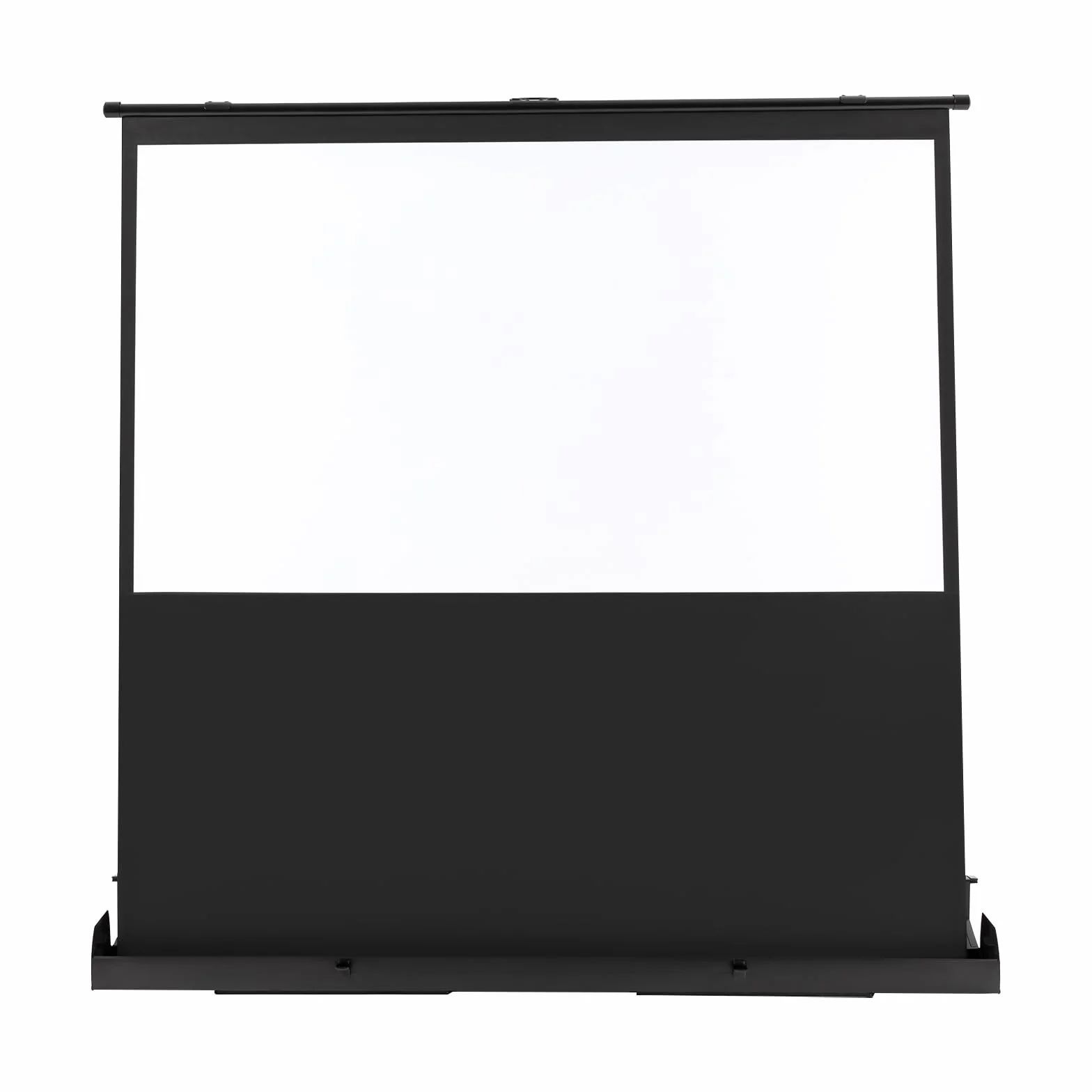 Ekran projektora na płótnie, ekran projekcyjny 60", wzmocnienie 1,2, obsługuje 4K i 8K, kąt widzenia 160°, 16:9, regulowana wysokość 80 cm, podstawa