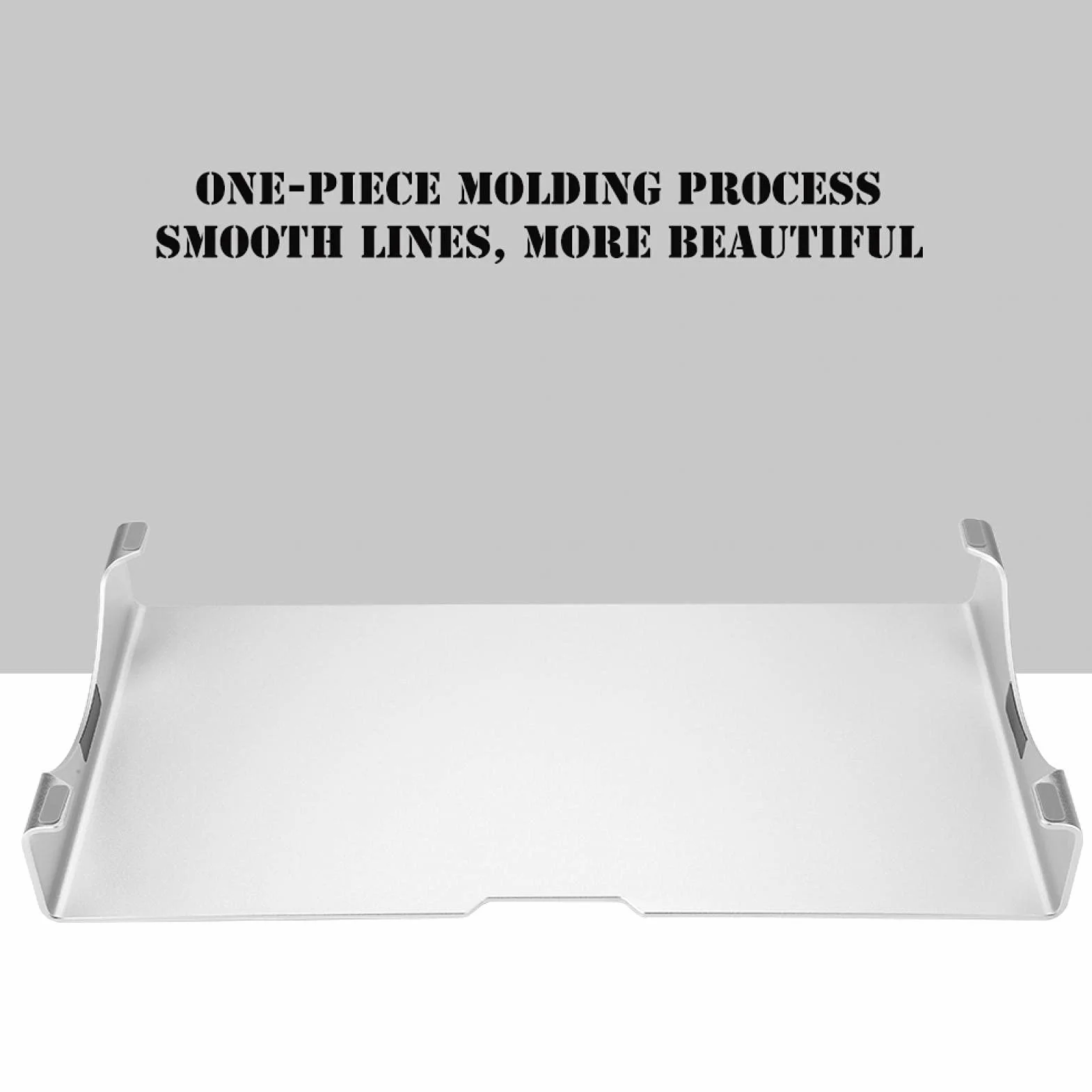 Monitor Riser Stand, monitor komputerowy Riser, monitor ze stopu aluminium Riser Notebook Laptop Stojak na biurko Organizator Półka Srebrne akcesoria biurkowe, Artykuły biurowe