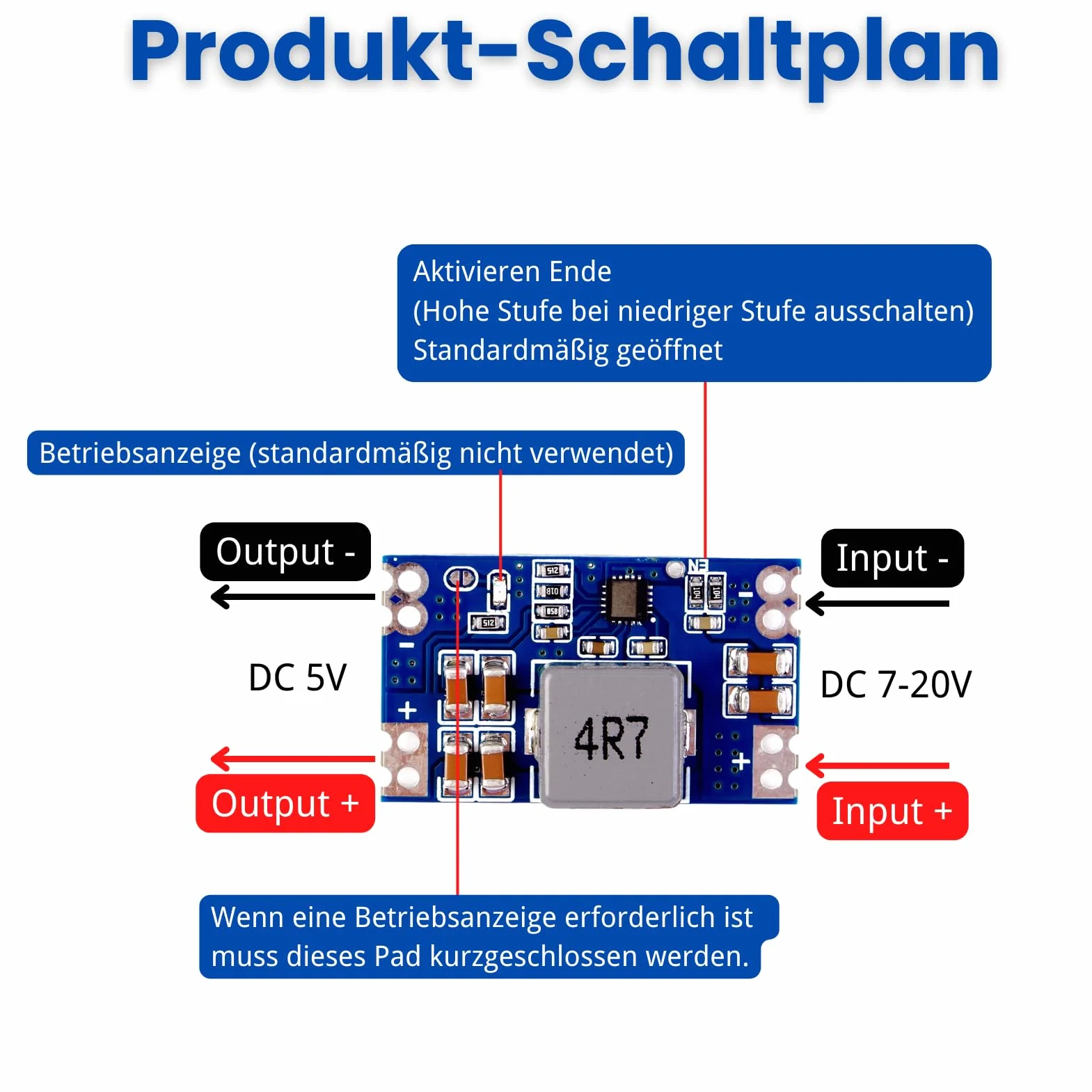 Przetwornica napięcia DC-DC Step Down 7-20 V do 5 V Mini 560 moduł zasilacza 6 sztuk