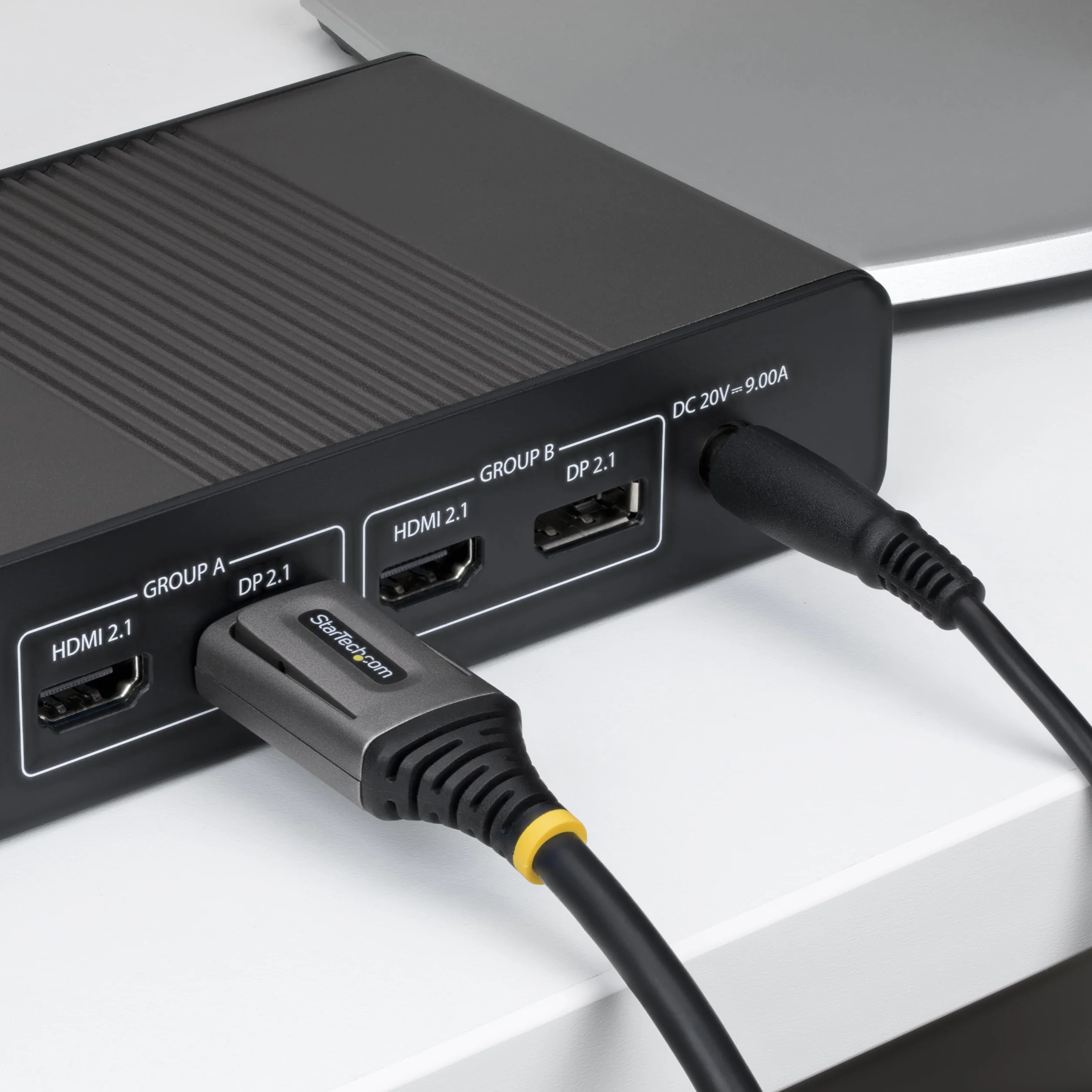 StarTech Kabel DisplayPort 2.1 o długości 2 m, certyfikat VESA DP80, 10K/8K 60 Hz, nieskompresowany, 16K 60 Hz / 8K 240 Hz z DSC 1.2a, kabel monitora DP 2.1