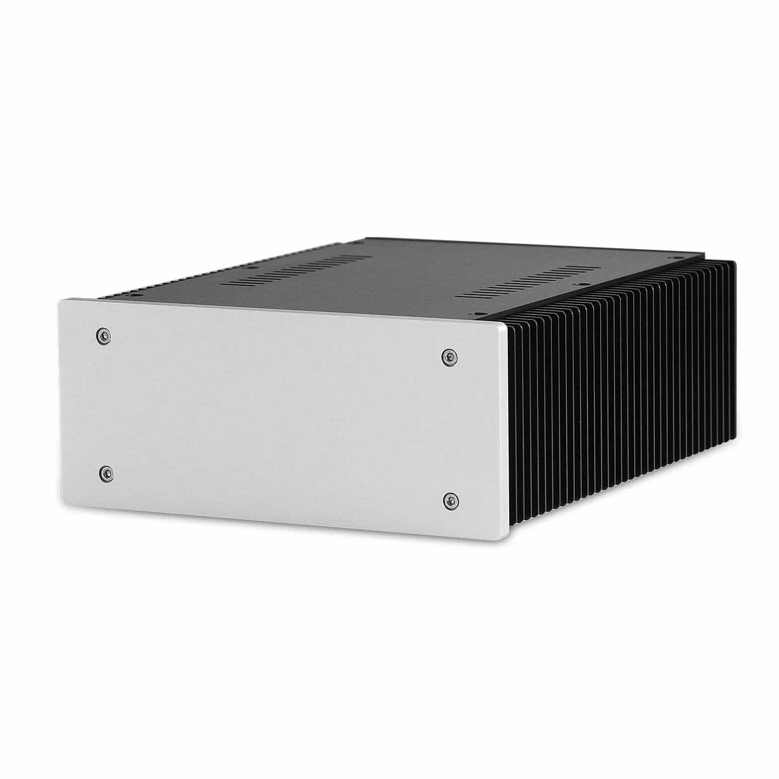 Wzmacniacz DIY / przedwzmacniacz / obudowa DAC, pudełko projektowe z aluminium, do majsterkowania, elektryczna puszka przyłączeniowa, walizka elektryczna, lodówka turystyczna, obudowa płytki