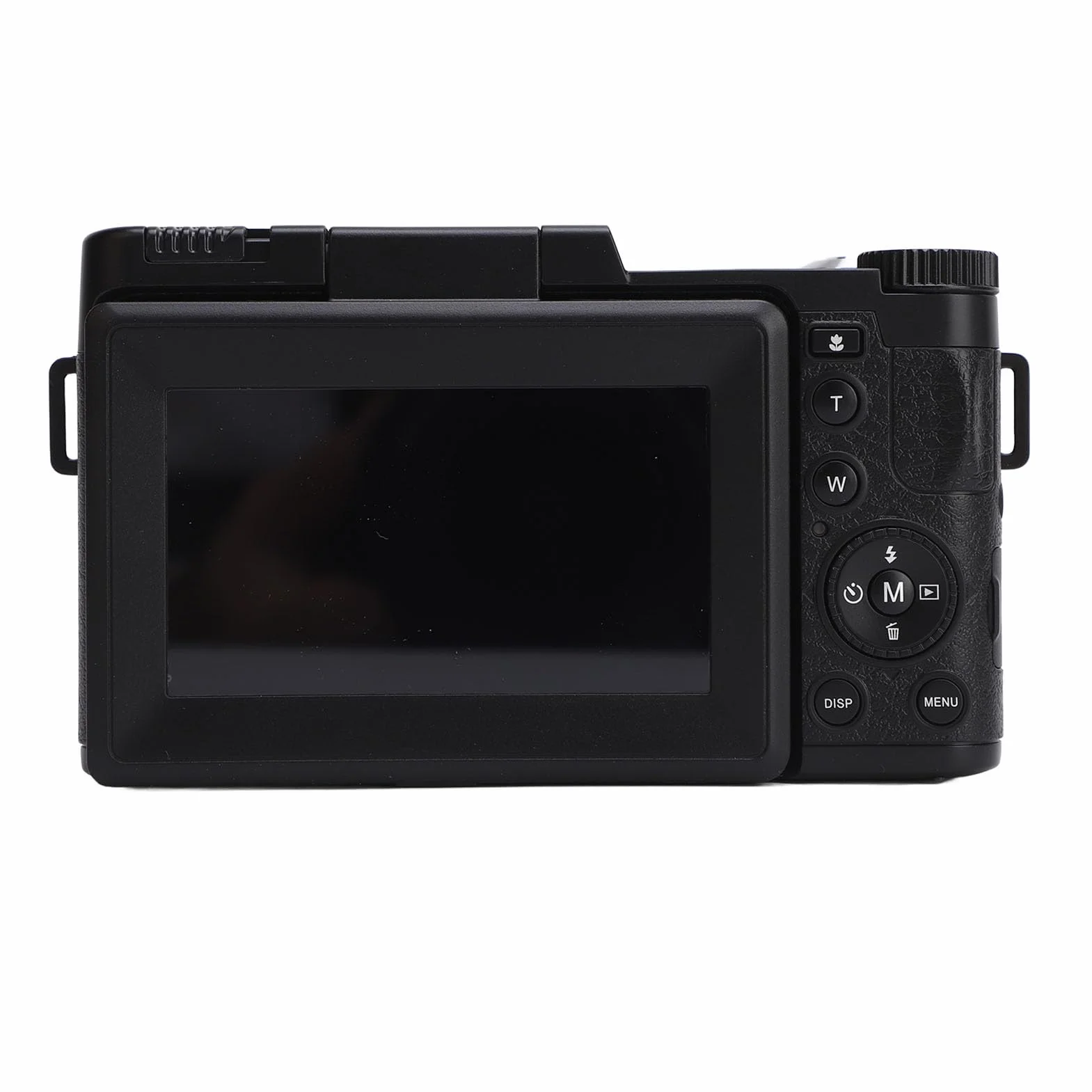 Aparat Cyfrowy, Aparat do Vlogowania HD 4K 48 MP, 3-calowym Odchylanym Ekranem, 5-krotny Zoom Optyczny/8-krotny Zoom Cyfrowy, Tryb Makro, Stabilizator Obrazu, Autofokusem