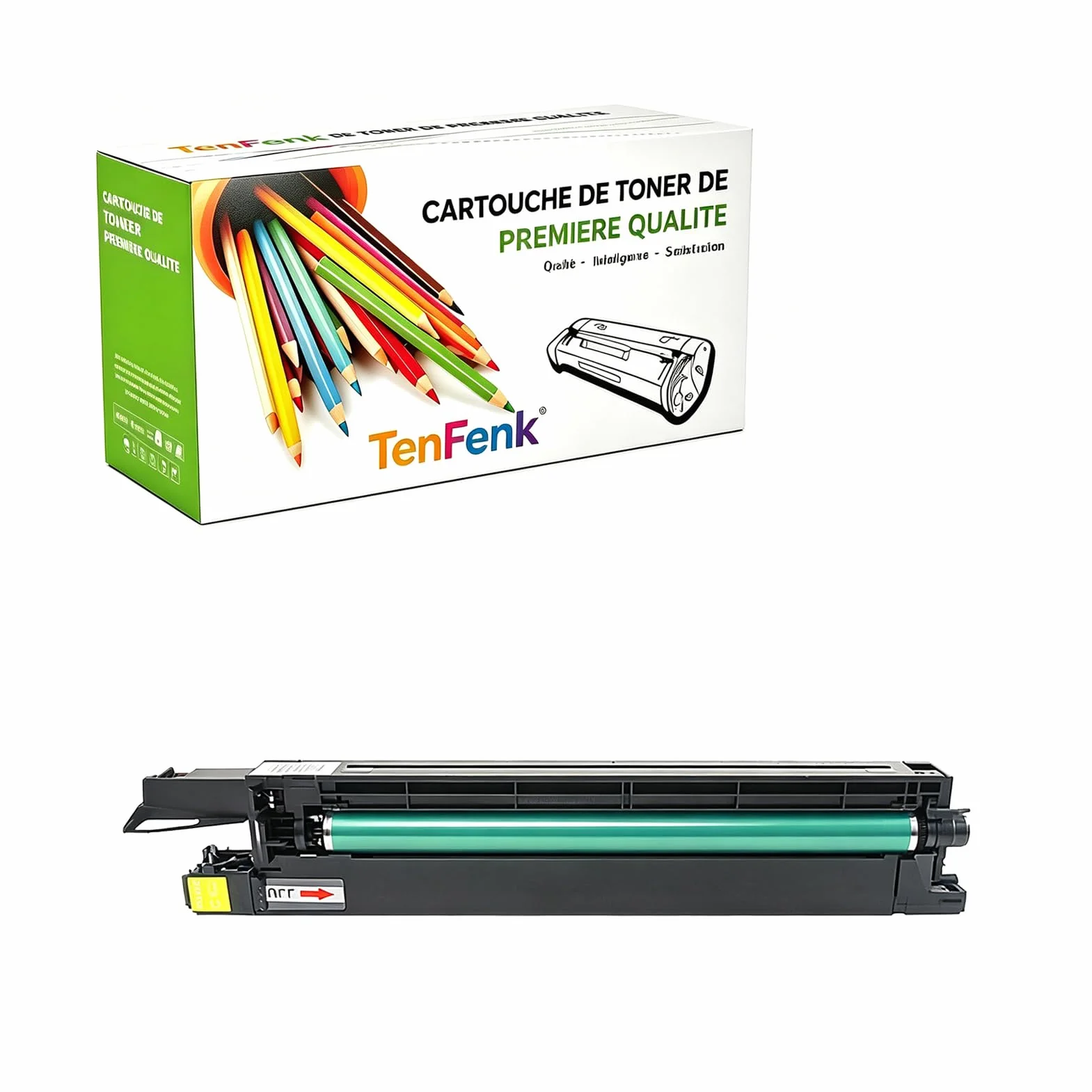 Kompatybilny zamiennik zespołu bębna dla Konica Minolta DR711 DR711K IU711 IU711C IU711M IU711Y do użytku z Konica Minolta Bizhub C654 C654E C754 C754E drukarką,Yellow