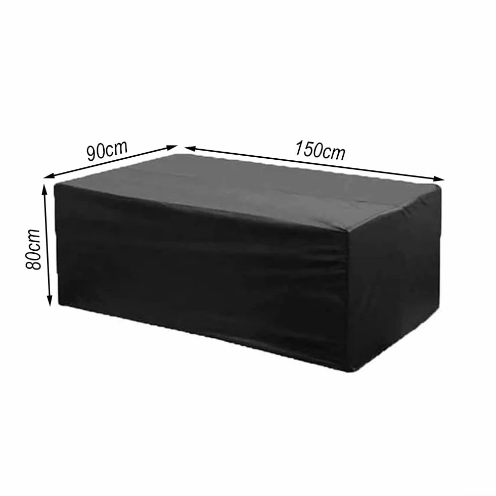 Pokrowiec na meble ogrodowe wykonany z materiału Oxford 210D do użytku przez cały rok (150 x 90 x 80 cm)