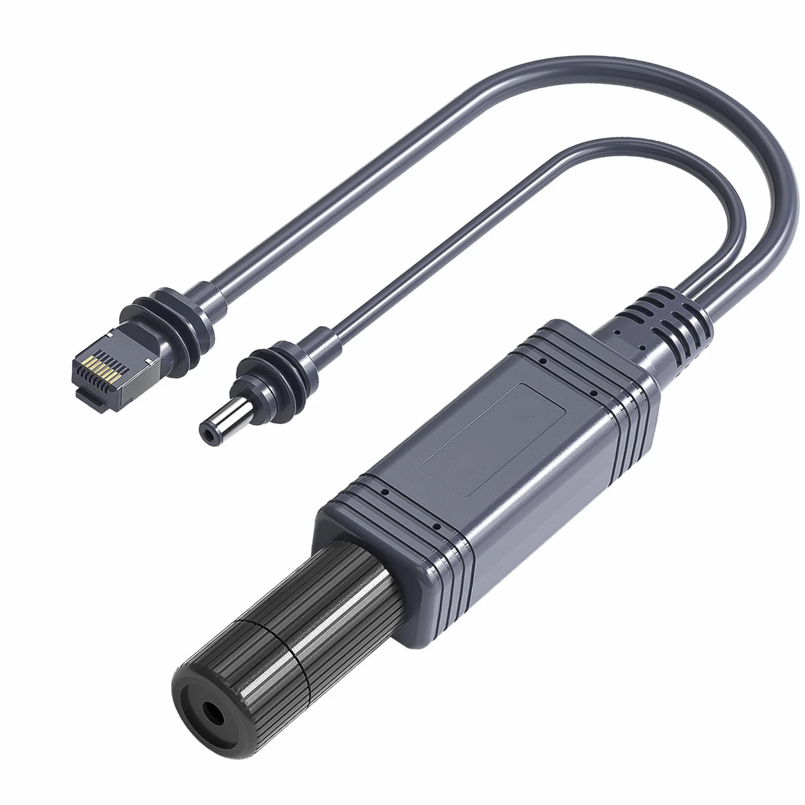 Eujgoov Poe Gigabit Ethernet Rozdzielacz do Kamer Bezpieczeństwa i Telefony VoIP do Strumieniowego Przesyłania Wideo w Czasie Rzeczywistym i Dużych Manipulacji Danych Gigabit Poe Adapter Combiner