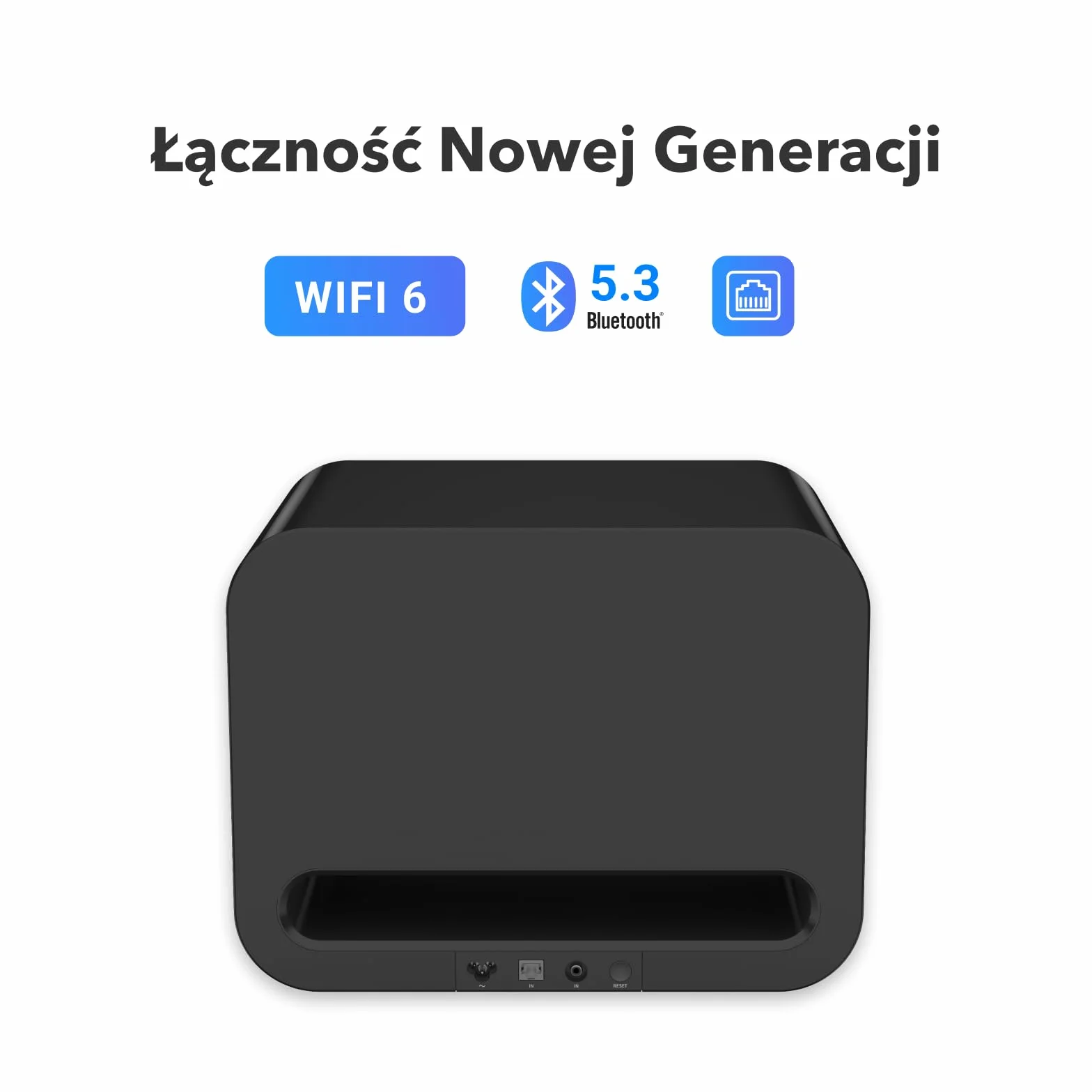 WiiM Sub Pro – Inteligentny subwoofer bezprzewodowy 8" 250 W | AI RoomFit™ | Wi-Fi 6 i BT 5.3 | Głęboki bas 25 Hz | Kompatybilny ze streamerami, wzmacniaczami i systemami RCA Sub-Out | Czarny