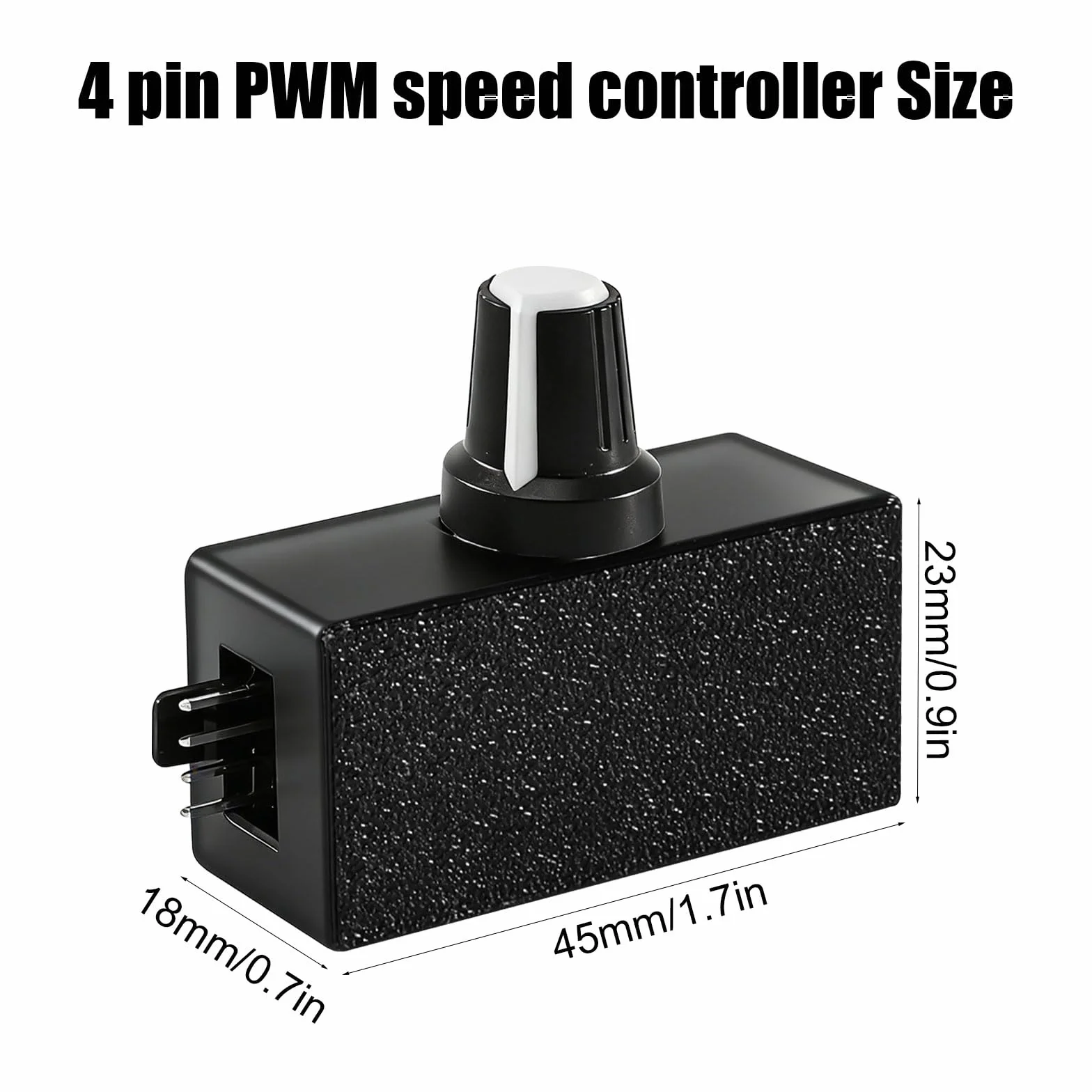 Joycabin PWM regulator prędkości obrotowej wentylatora 4-biegunowy USB typu C 0-100% do chłodzenia wodą