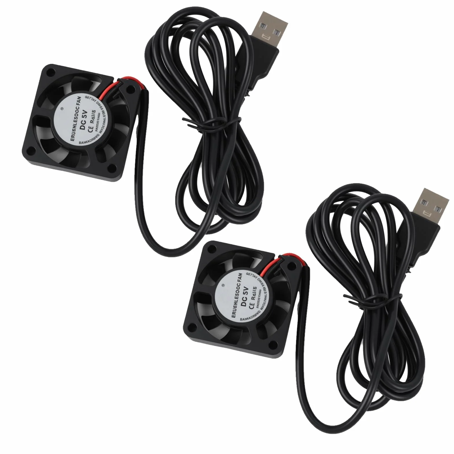 Mini Wentylatory chłodzące USB 40 x 40 x 10 mm DC 5 V bezszczotkowy 4010