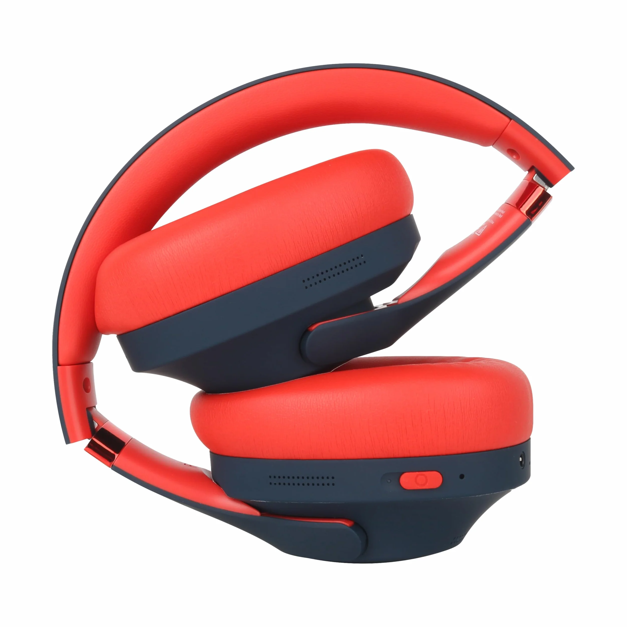 Red Bull Racing RB-HP130 słuchawki Bluetooth ze sterownikiem 40 mm, USB-C, akumulatorem 11 h, przyłączem AUX, składane, bezprzewodowe, nauszne słuchawki z mikrofonem do muzyki, gier, rozmów