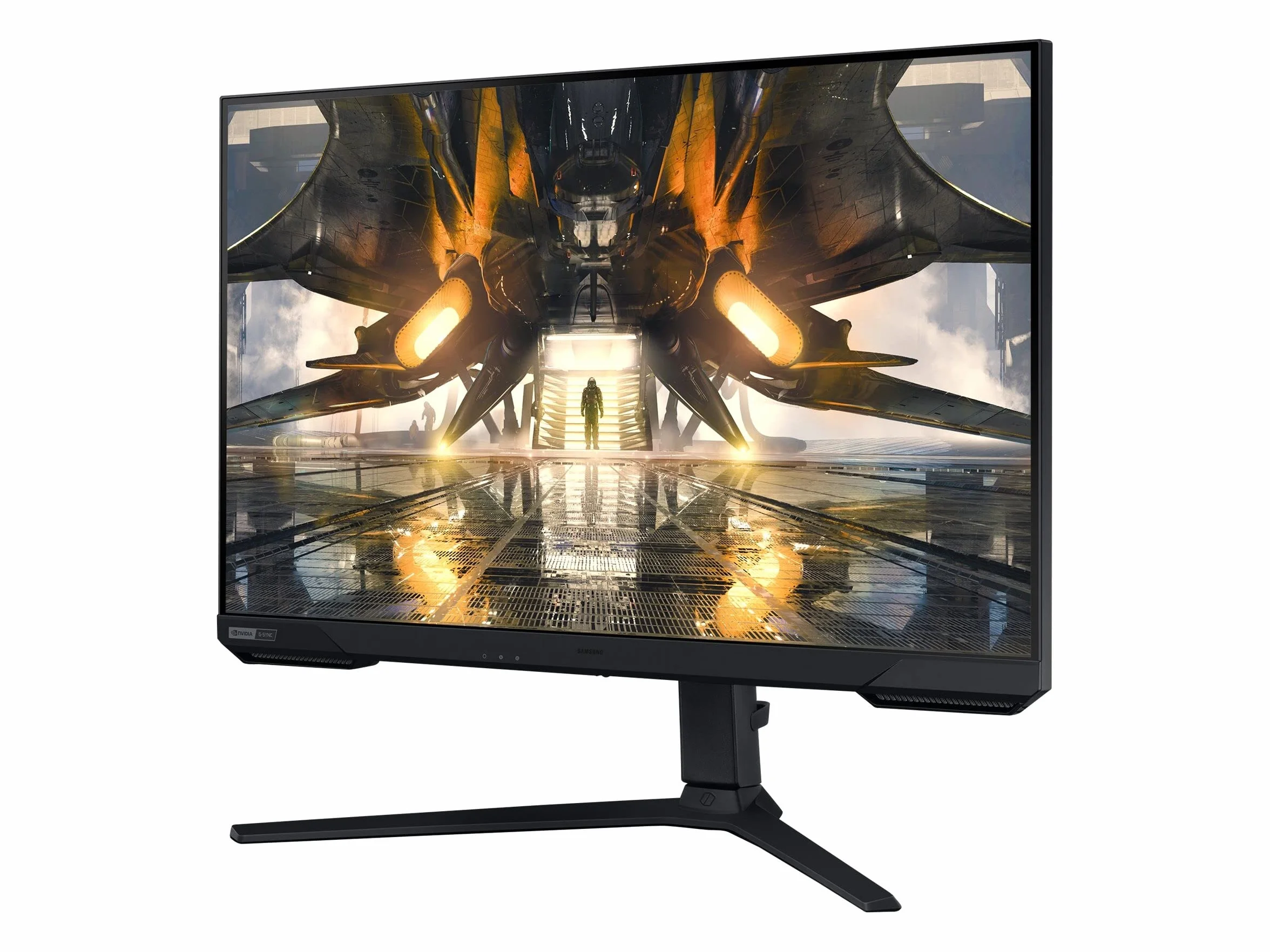 Samsung Odyssey G5A LS32AG520PUXEN monitor gamingowy, 32", rozdzielczość WQHD, 1440p, AMD FreeSync Premium, czas reakcji 1 ms, częstotliwość odświeżania 165 Hz, tryb Eye Saver, bez migotania, czarny