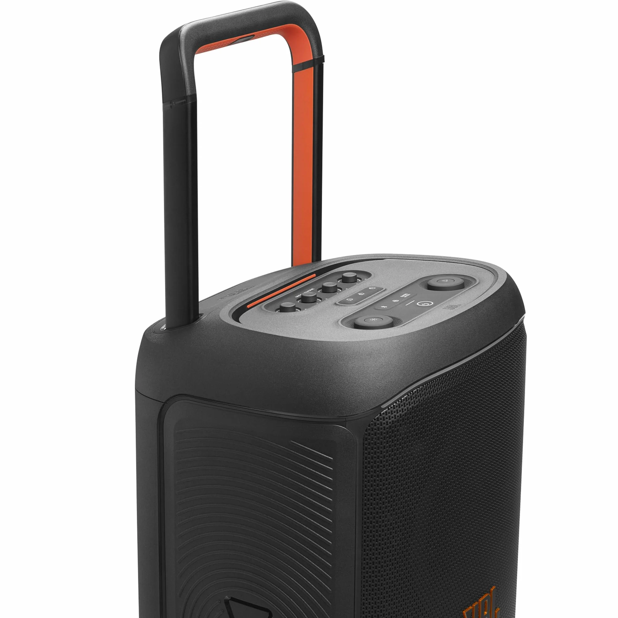 JBL Partybox 520 bezprzewodowy głośnik imprezowy Bluetooth, przenośny, czas odtwarzania 15 H, dynamiczny pokaz świetlny, IPX4, AI Sound Boost, wejście mikrofonowe, czarny