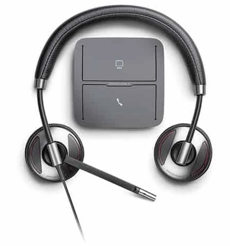 Plantronics 207414-01 USB regulator do zestawu słuchawkowego czarny