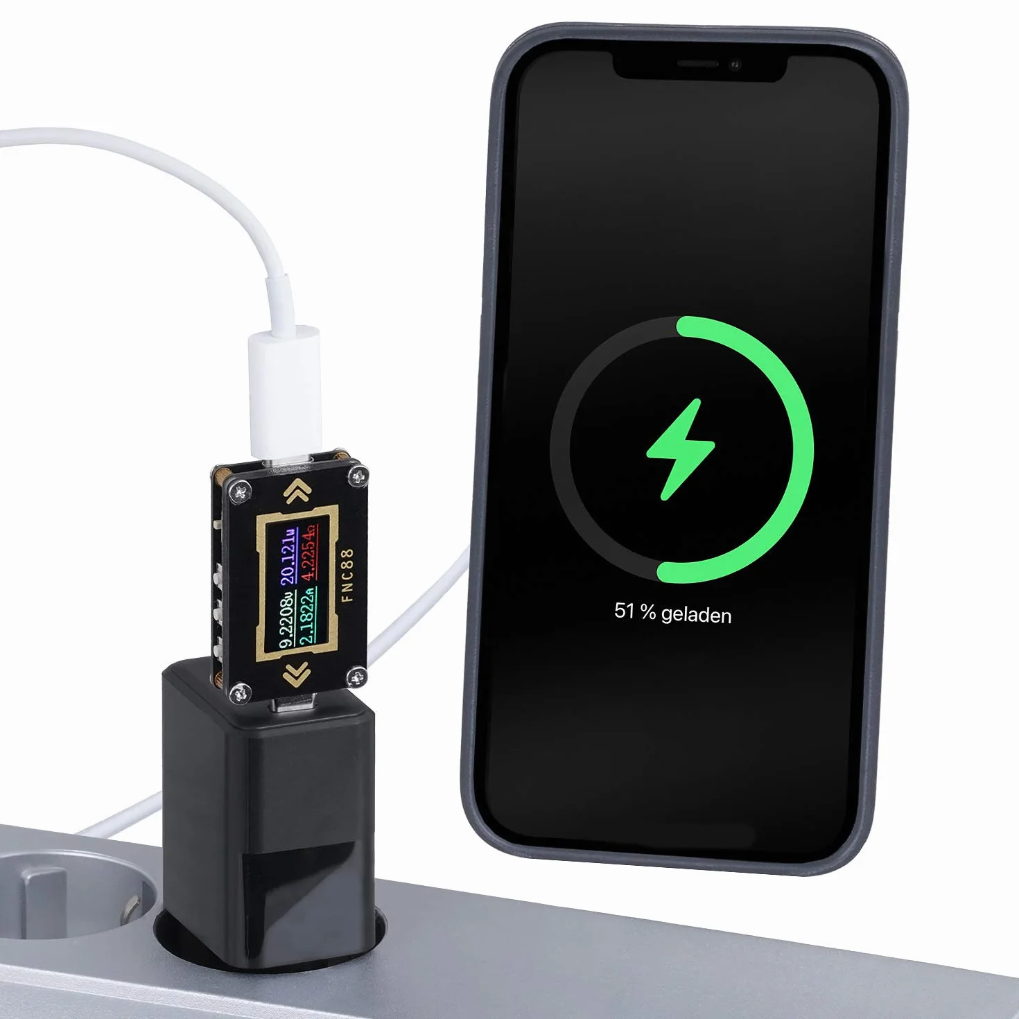 Wicked Chili 2X 20W Dual USB Wall Charger USB-A QC 3.0 + USB-C PD 3.0 - Zestaw 2 szybkich ładowarek, 2 podwójne porty adapterów ładowania kompatybilny z Xiaomi, Samsung, iPhone 13, Magsafe Charger