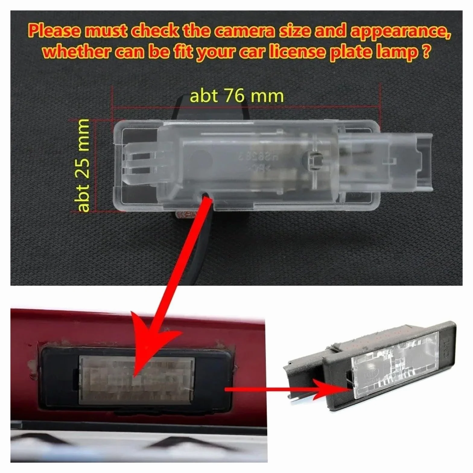 Zamiennik kamery cofania do Peugeot 3008 MK1 2008-2016 akcesoria do cofania parkowania samochodu HD 1280 * 720 kamera cofania rybie oko (kamera z wyświetlaczem LCD 4.3)