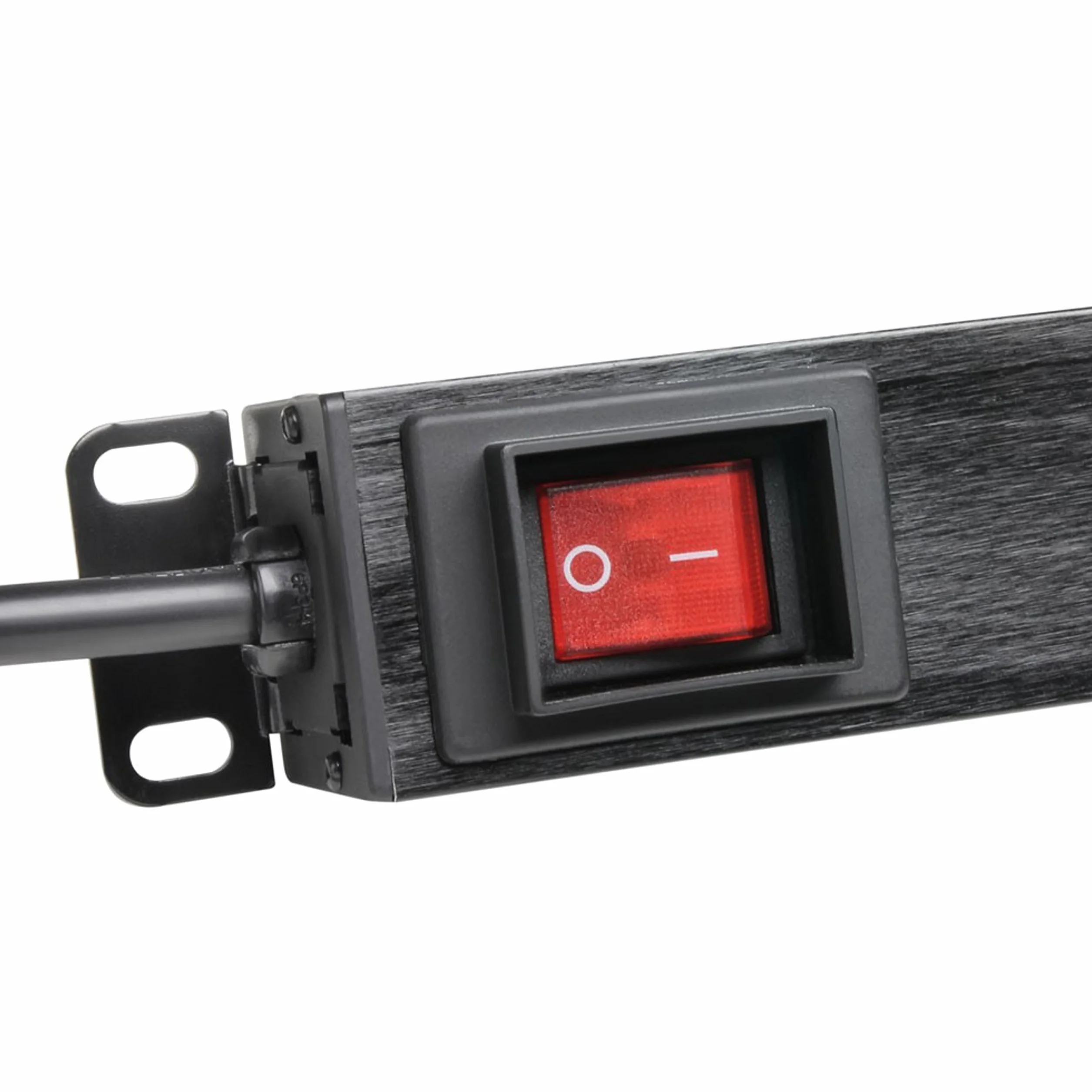 ah 19" Parts 87471USB listwa zasilająca z przełącznikiem i 2 gniazdami USB do ładowania czarna