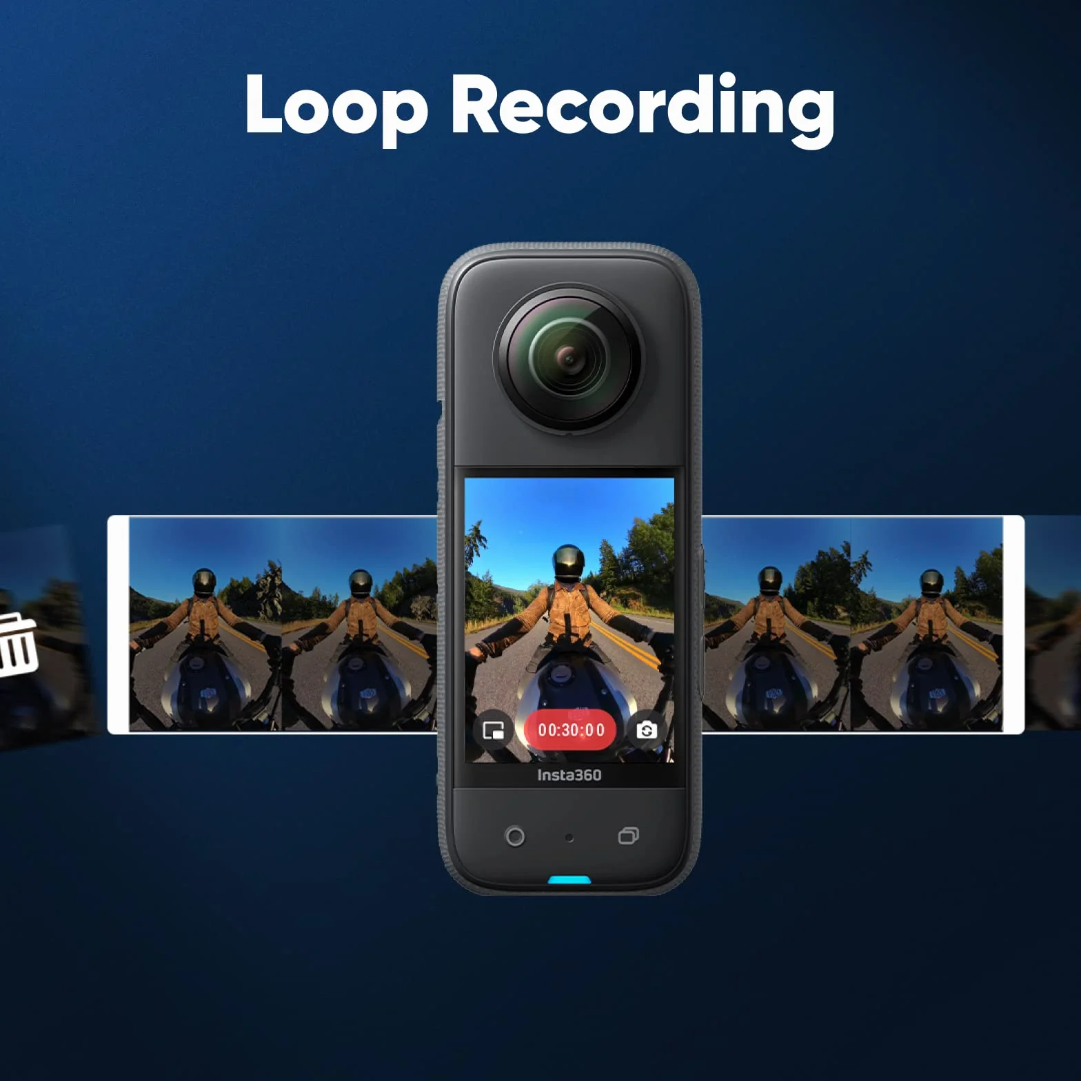 Insta360 X3 nowy zestaw motocyklowy – wodoodporna kamera sportowa 360 z czujnikami 1/2 cala 48 MP, 5,7K 360 Active HDR, zdjęcie 72 MP 360, pojedynczy obiektyw 4K, tryb 60 kl./s, stabilizacja, edycja