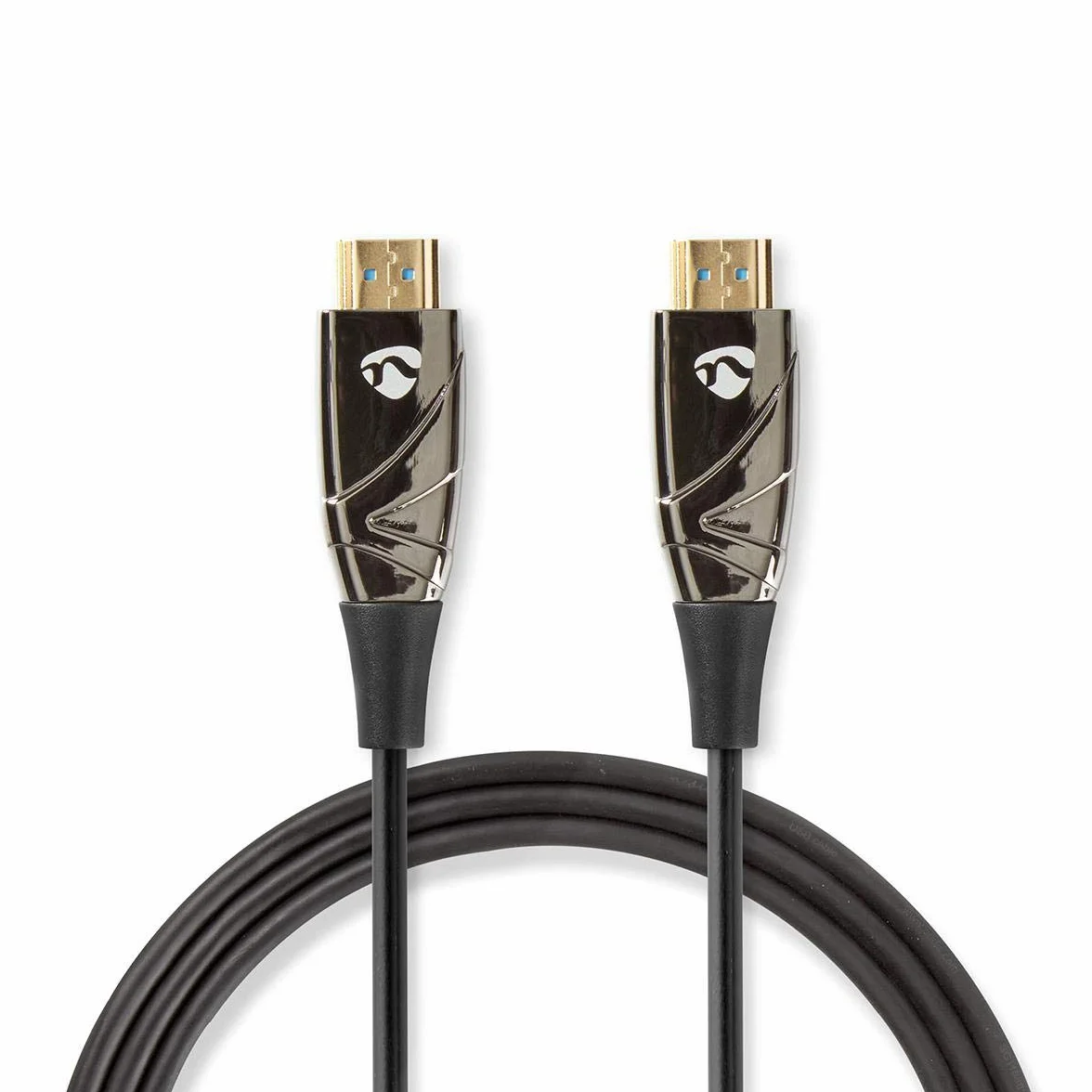 Nedis Kabel HDMI o wysokiej prędkości z Ethernet, AOC, złącze HDMI - złącze HDMI, czarny, 10 m