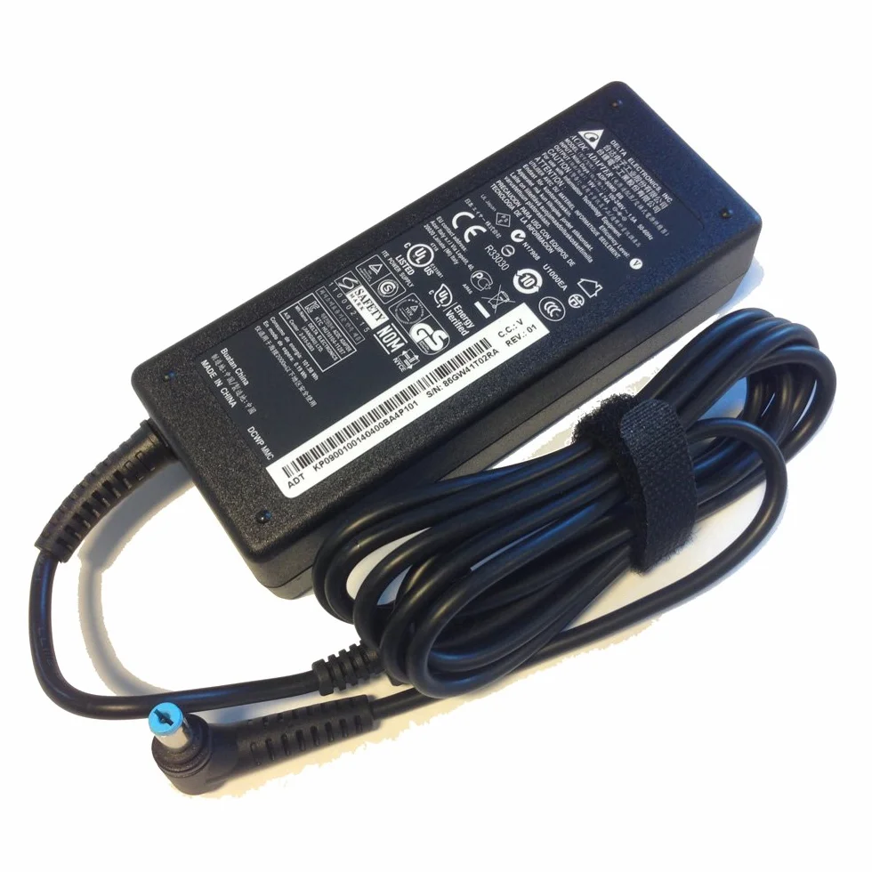 Delta Electronics zasilacz do laptopa kompatybilny z Acer Aspire 8530 8530G 8920 8920G 8930 8930G 8935 8935G ADP-90CD ADP-90SB PA-1900-24 PA-1900-34 kabel do ładowania ładowarka