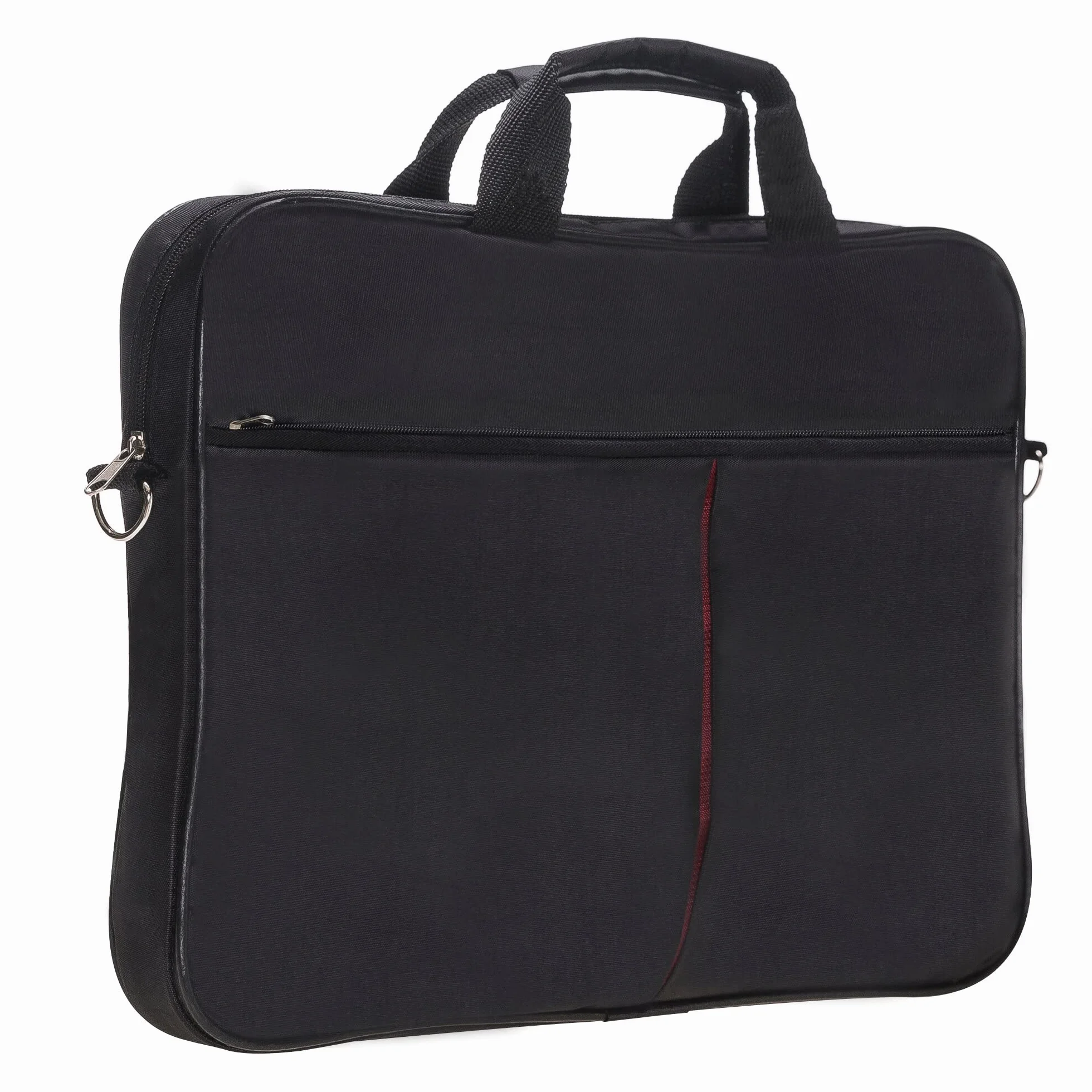 PLM bardzo cienkie etui na laptopa 38.1 cm torba A1 wysokiej jakości wodoodporny materiał etui Drexel 38.1 cm, Czarny
