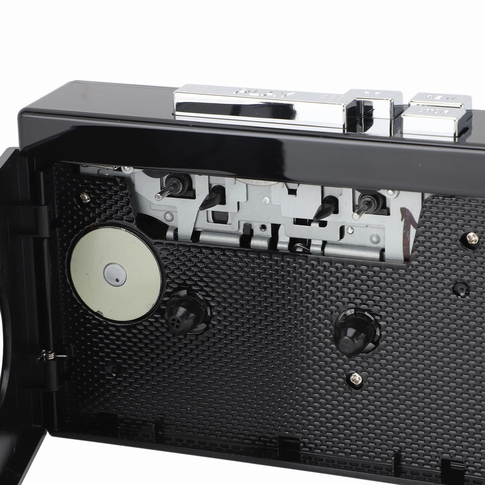 Dioche Odtwarzacz Kasetowy Bluetooth Przenośny Odtwarzacz Kasetowy DC5V Retro z Bluetooth 5.0, Radiem FM, muzyką Stereo i Nagrywaniem Głosu Oraz Gniazdem Słuchawkowym 3,5 mm.