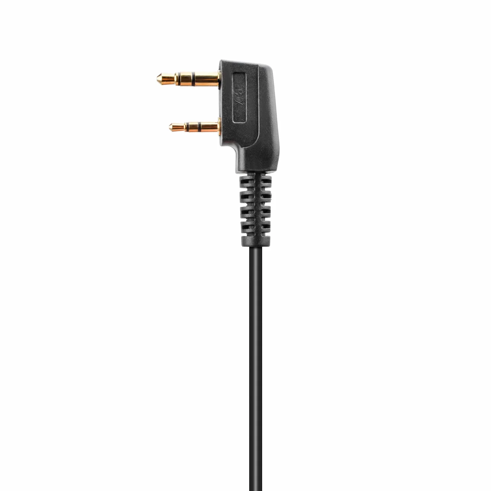 2-pinowe słuchawki ukryte akustyczne radio, zestaw słuchawkowy z mikrofonem i PTT, kompatybilne z Kenwood eSynic Baofeng UV-5R UV-5RA 888S Walkie Talkie (10 szt.)