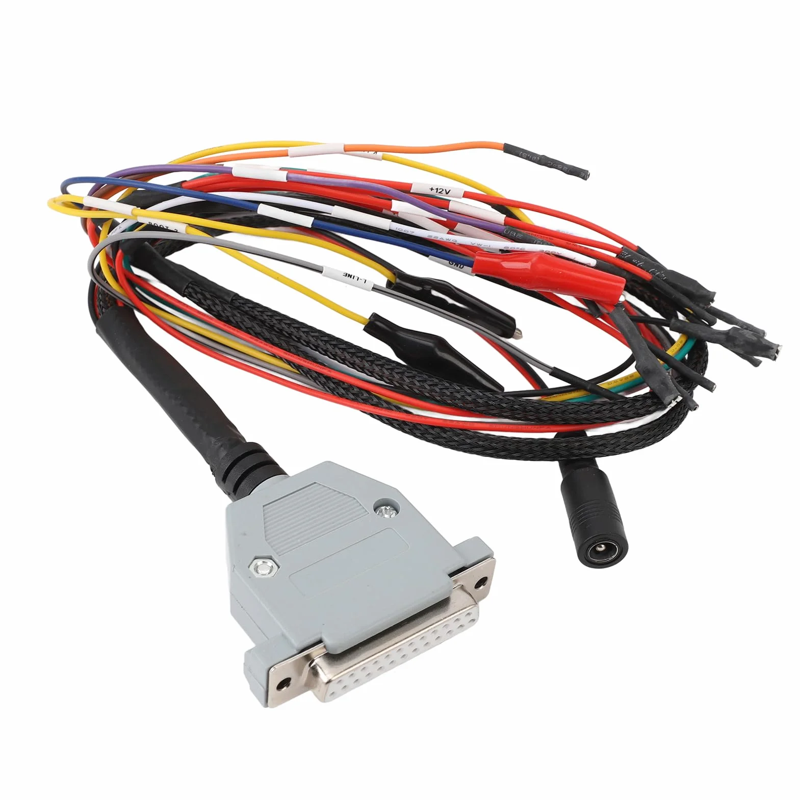 3 Diody LED Kabel ławki Rozruchowej DB25 dla SM2 PRO J2534 VCI Odczyt Zapisu ECU, łatwy w Użyciu, Wygodne Oznaczenia, Wydajny