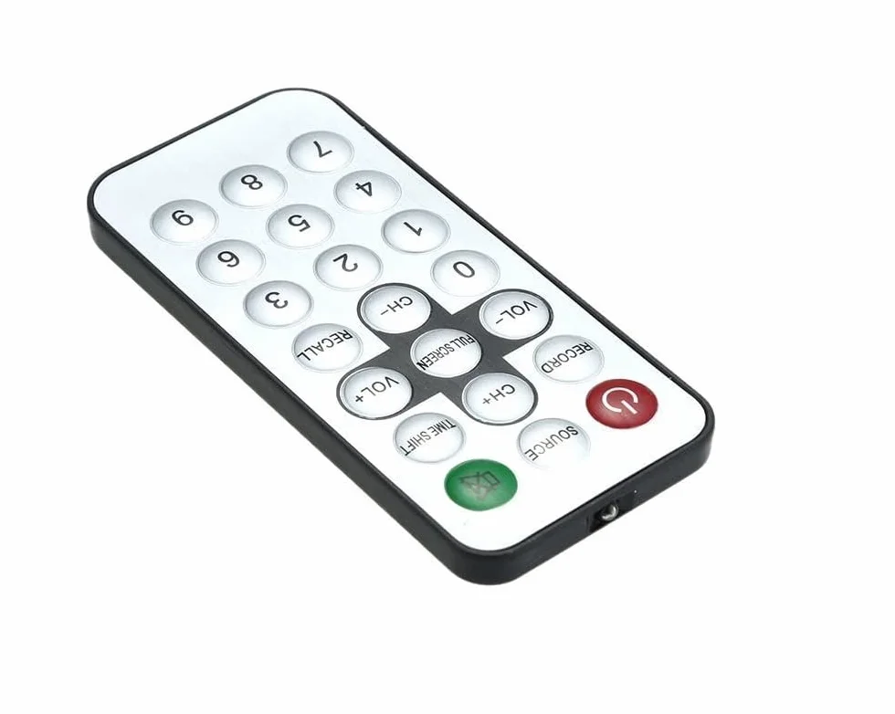 Mini Portable Digital USB 2.0 TV Stick DVB-T + DAB + FM RTL2832U + R820T2 Obsługa odbiornika tunera SDR