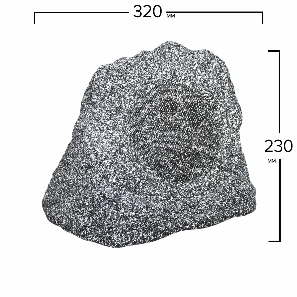 Artsound ROCK S – głośnik (2-way, 1.0 kanałów, 65 W, 50 – 2000 Hz, 8 Ω, szary)