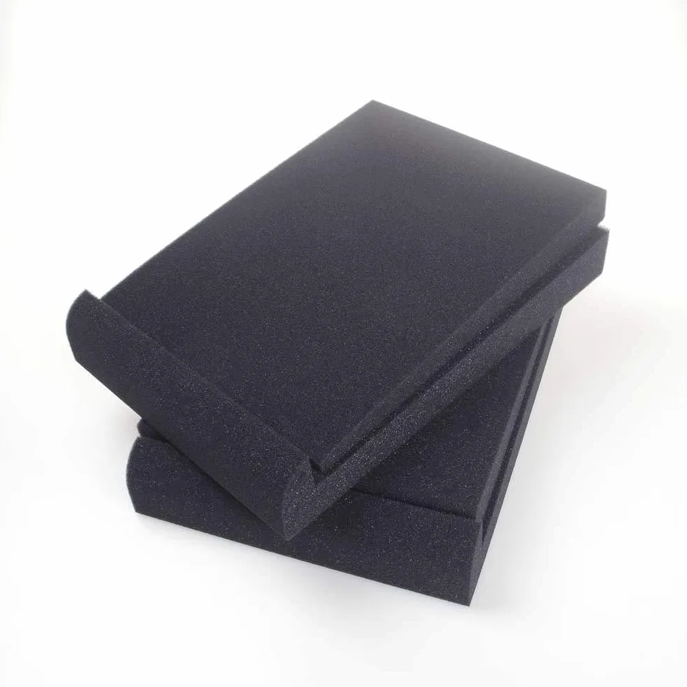 2SZT. 20x28x4,2 cm Mata dźwiękoizolacyjna do głośników Mata dźwiękoszczelna Płyta piankowa akustyczna Gąbka pochłaniająca dźwięk Podkładka wzmacniająca dźwięk