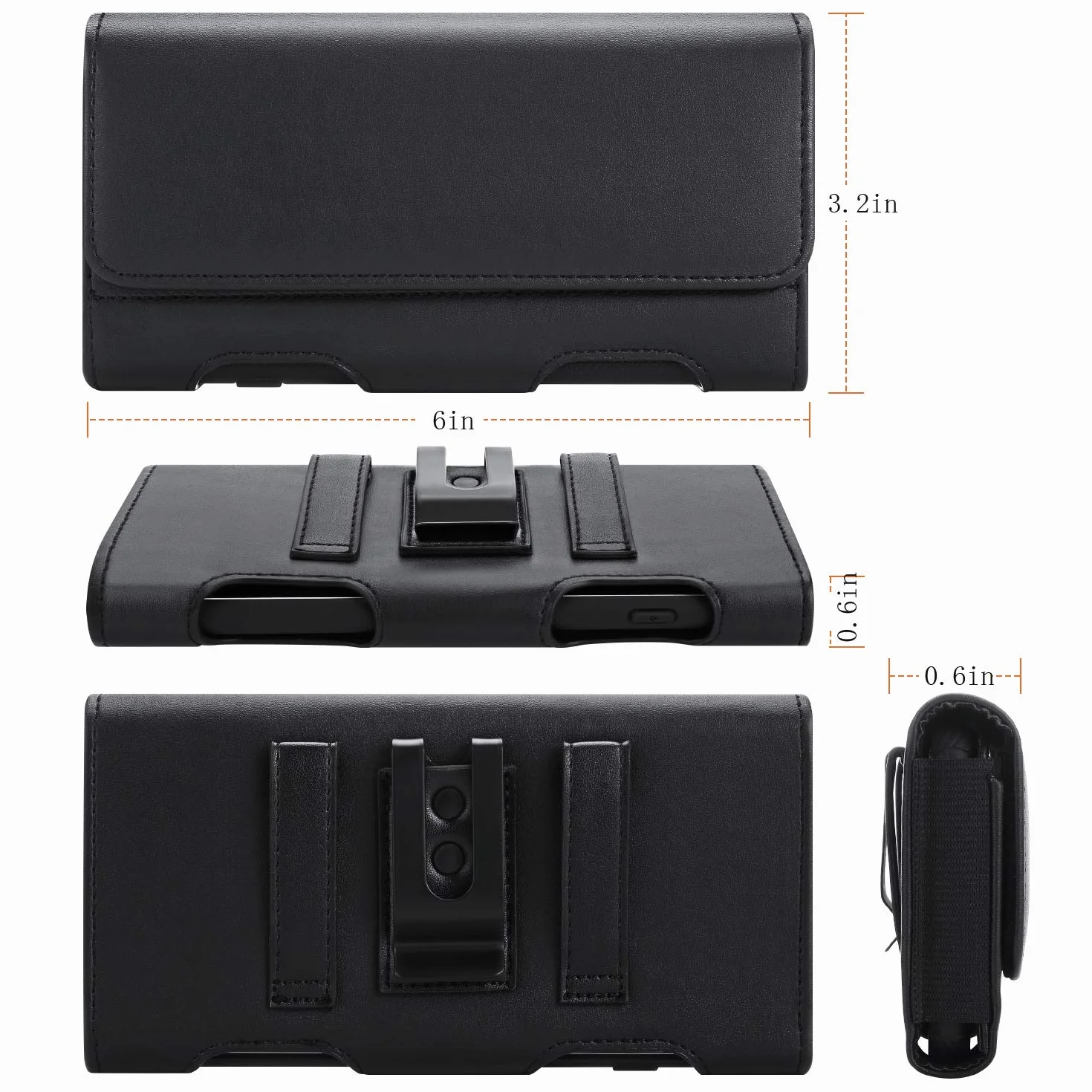 BECPLT Etui na iPhone 16 Pro 16 15 Pro 14 Pro 13 Pro 12, skórzane etui z klipsem na pasek etui na telefon komórkowy pokrowiec ochronny etui z przegródkami na karty do iPhone 15 14 13 11 Pro Galaxy S24