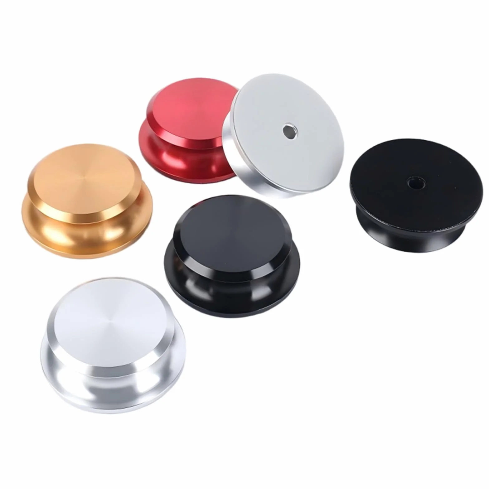 Stabilizator ciężaru, gramofon i waga płyty winylowej, stabilizator winylu premium do odtwarzaczy LP (złoty)