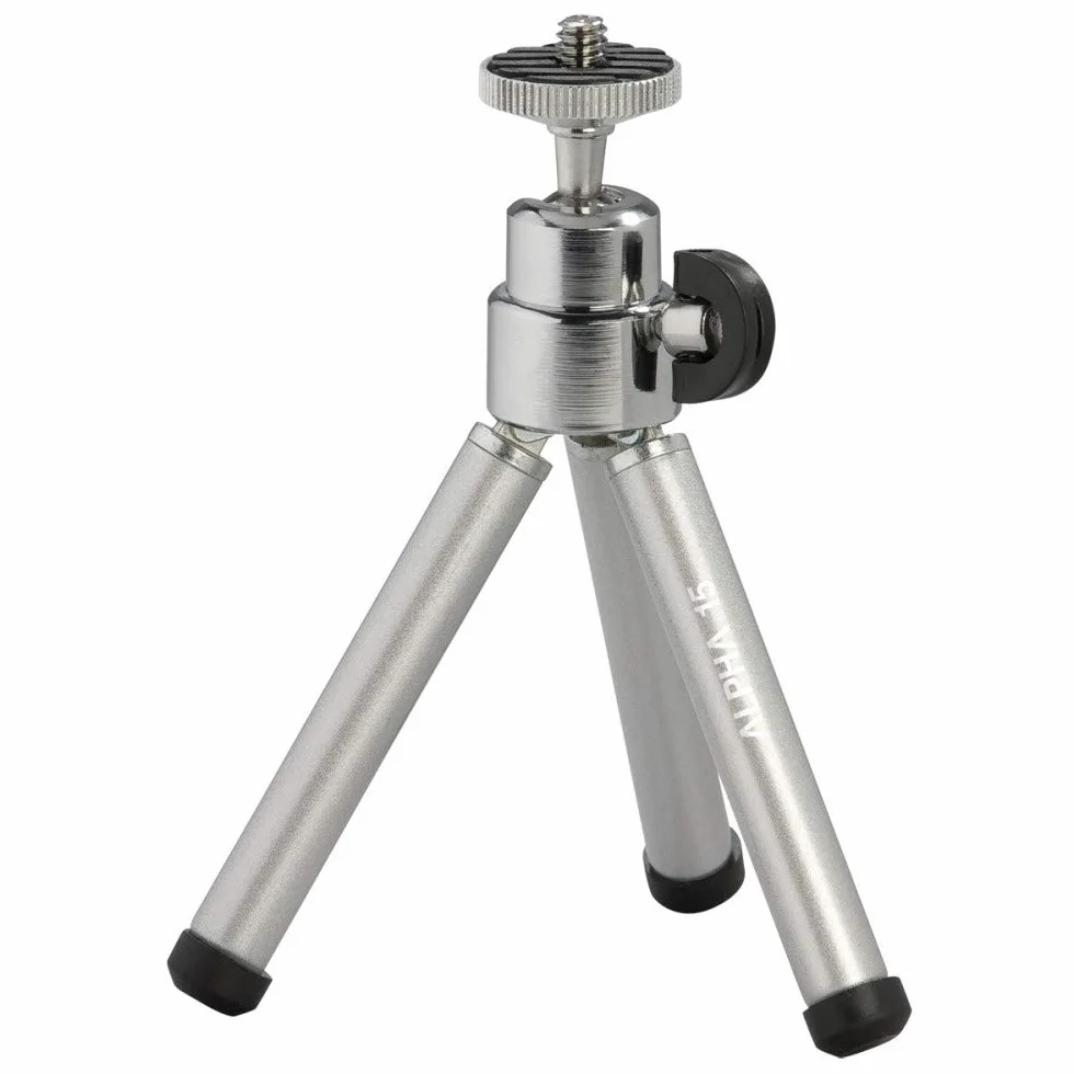 Cullmann Alpha 15 Mini Statyw Z Głowicą Kulową - Srebrny, 50033