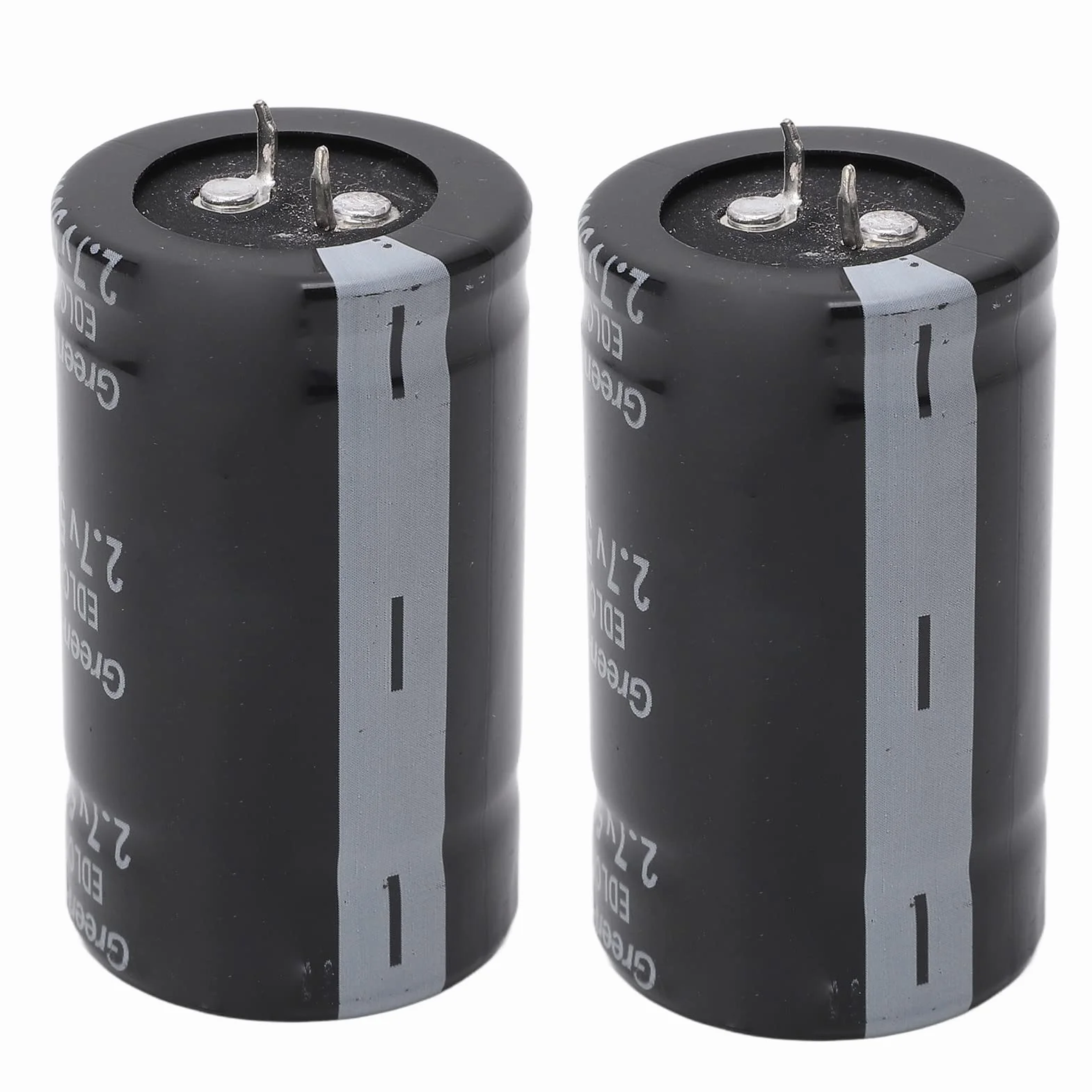 Super Kondensator, 2 szt. 2.7 V 500F Kondensator Super Kondensator Prostownik Kondensator Magazynowanie Energii Prostownik Akcesoria, Kondensatory Wzmacniacza Pojazdu