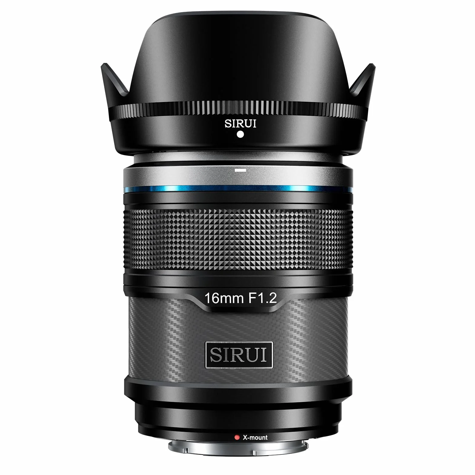 SIRUI Sniper Obiektyw z autofokusem 16 mm, szerokokątny obiektyw aparatu APS-C F1.2 do X-T4, X-T5, X-H1, X-H2/H2S, X-T3, X-T30, X-S10 (mocowanie X, czarny)