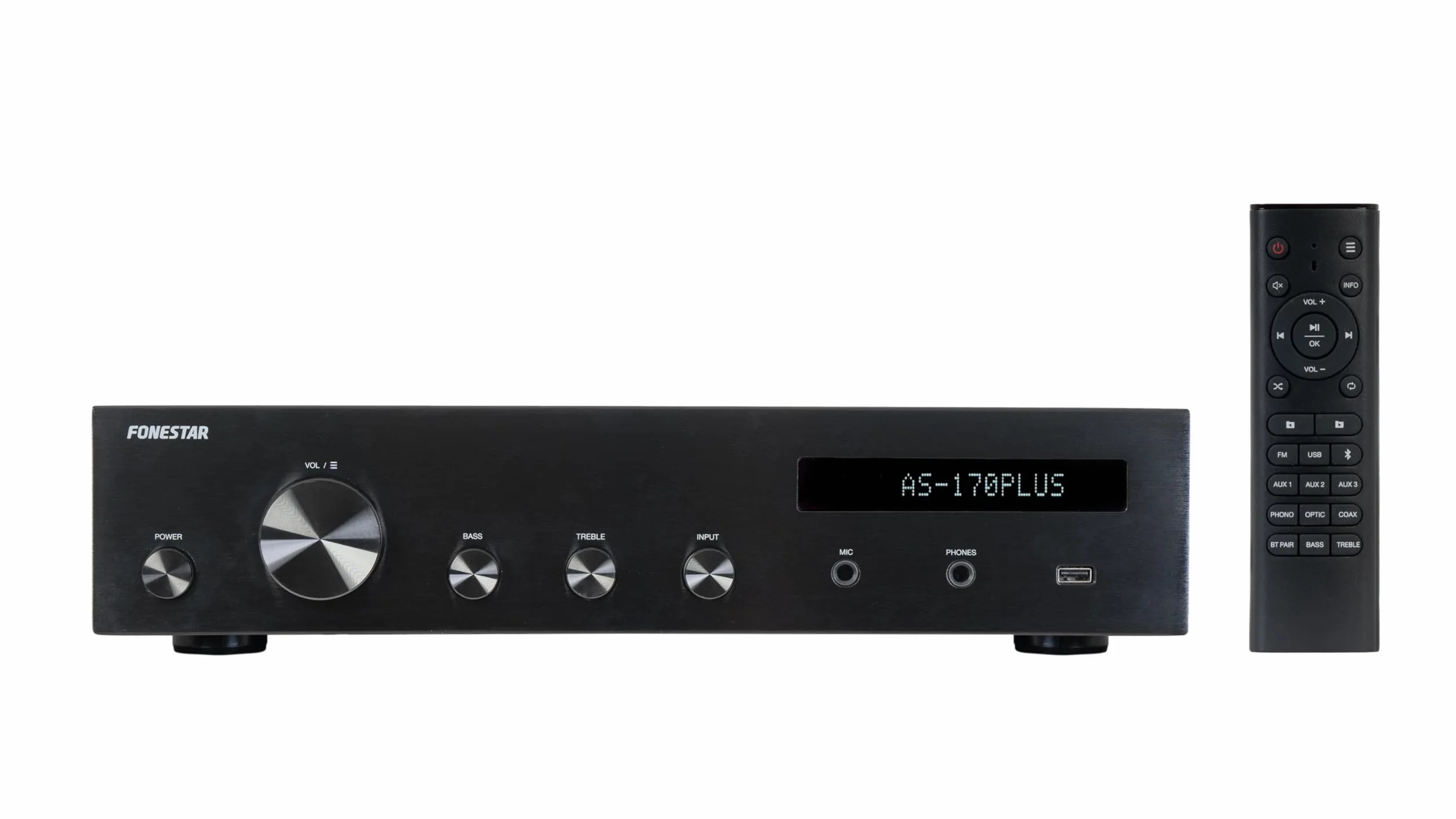 Wzmacniacz stereo Bluetooth®/USB/FM