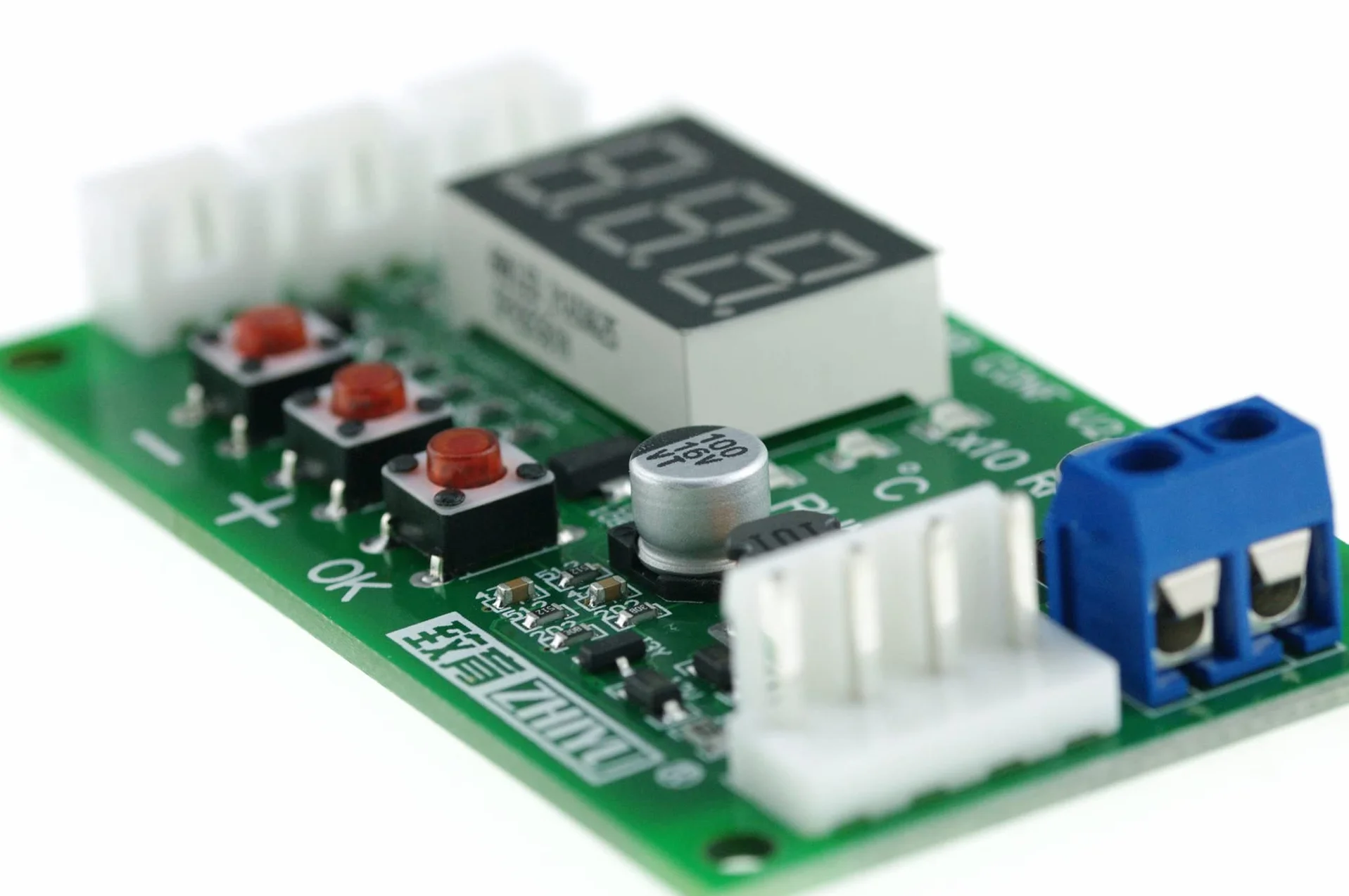 Regulator temperatury wentylatora 4-przewodowy moduł sterownika PWM DC12-48V 5A do alarmu wentylatora EBM EC PC