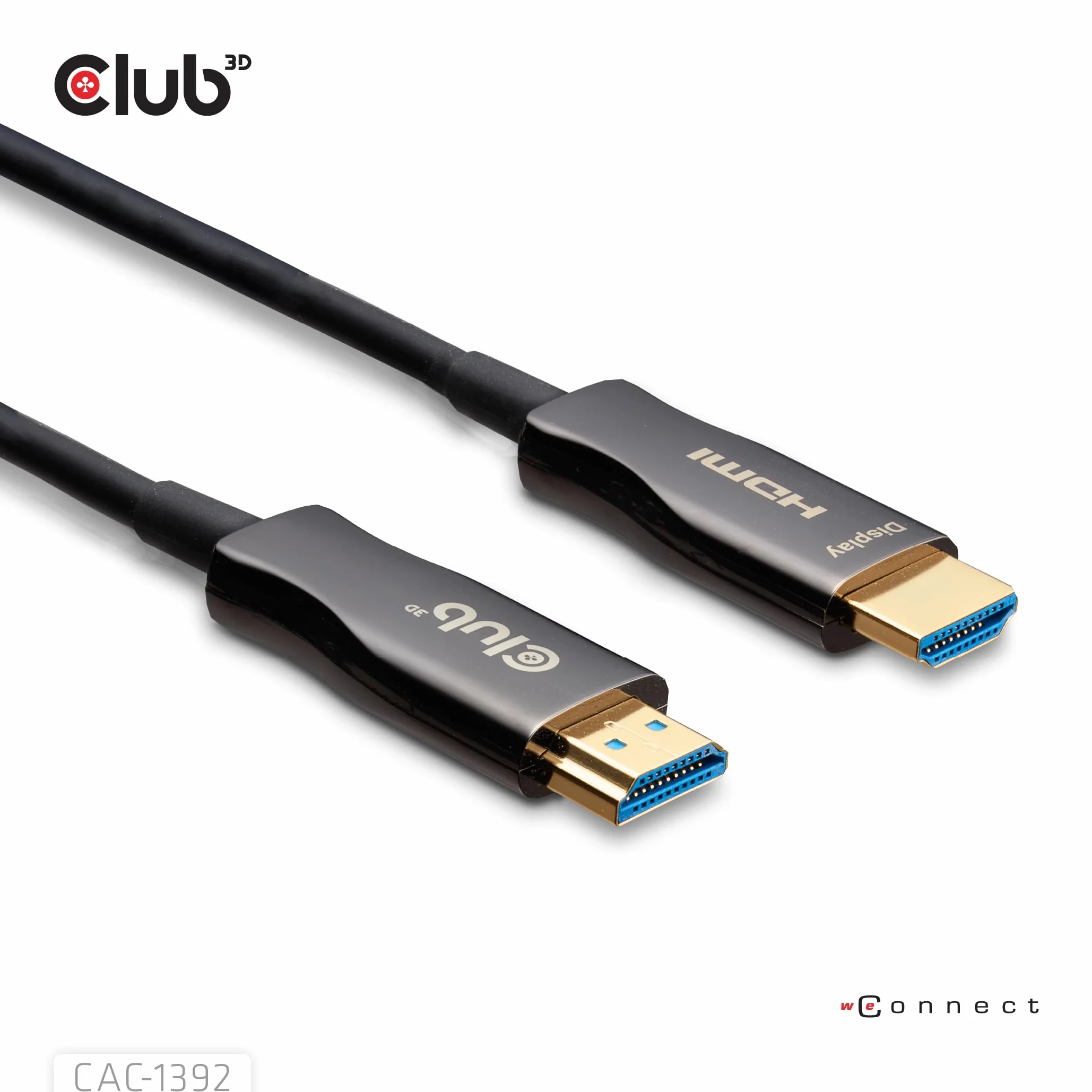 Club3D CAC-1392 HDMI™ Hybrid AOC kabel 8K60Hz/4K120Hz 30m