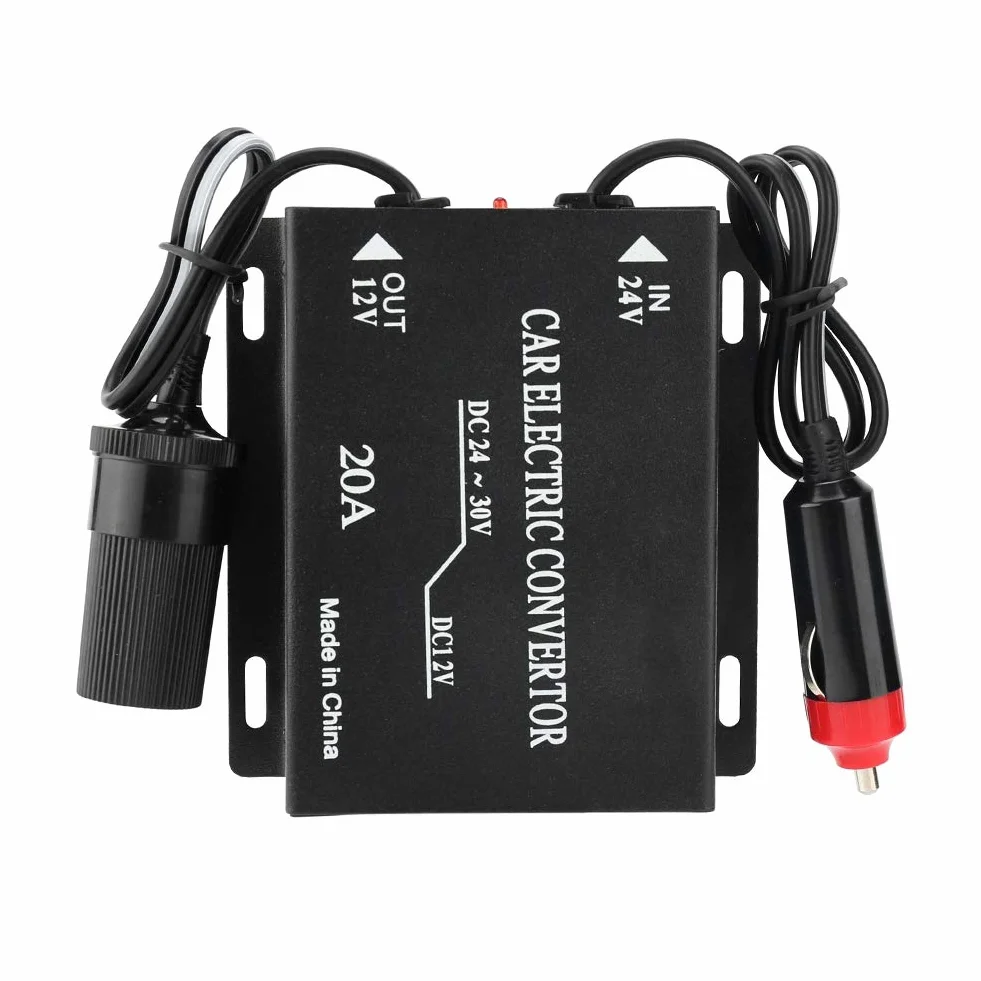 Konwerter zasilania TKSE 20A Auto Step Down Transformer 24V do 12V