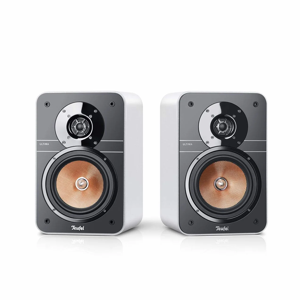 Teufel Ultima 20 Surround 5.1 zestaw głośników kina domowego 5.1, kino, dźwięk, przestrzenny, subwoofer, film High-End HiFi, biały
