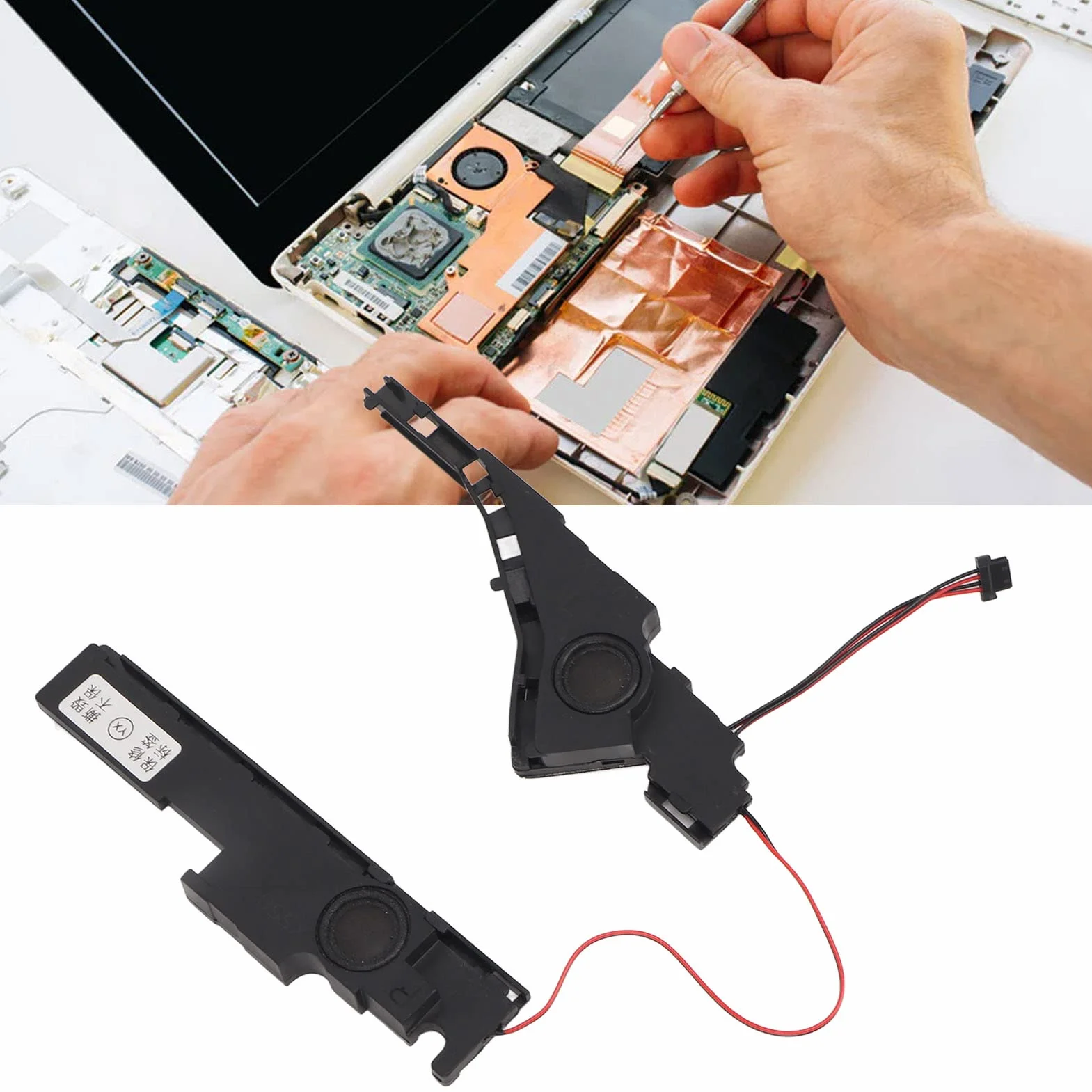 Wewnętrzny Głośnik Laptopa, Głośniki Lewy i Prawy Zamiennik dla ASUS X550 X550VC X550Xi X550L X550C F550 VG140609 część Naprawcza Naprawa Dźwięku dla Głośników Laptopa ASUS