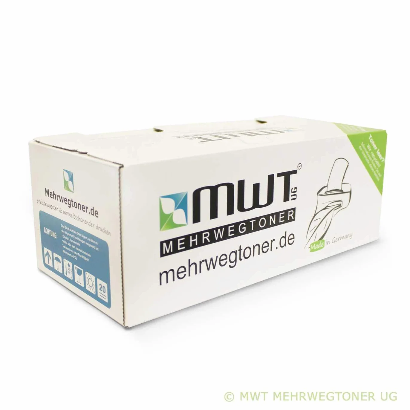 2x MWT kompatybilny toner do HP kolor LaserJet 4700 jak Q5950A 643A czarny