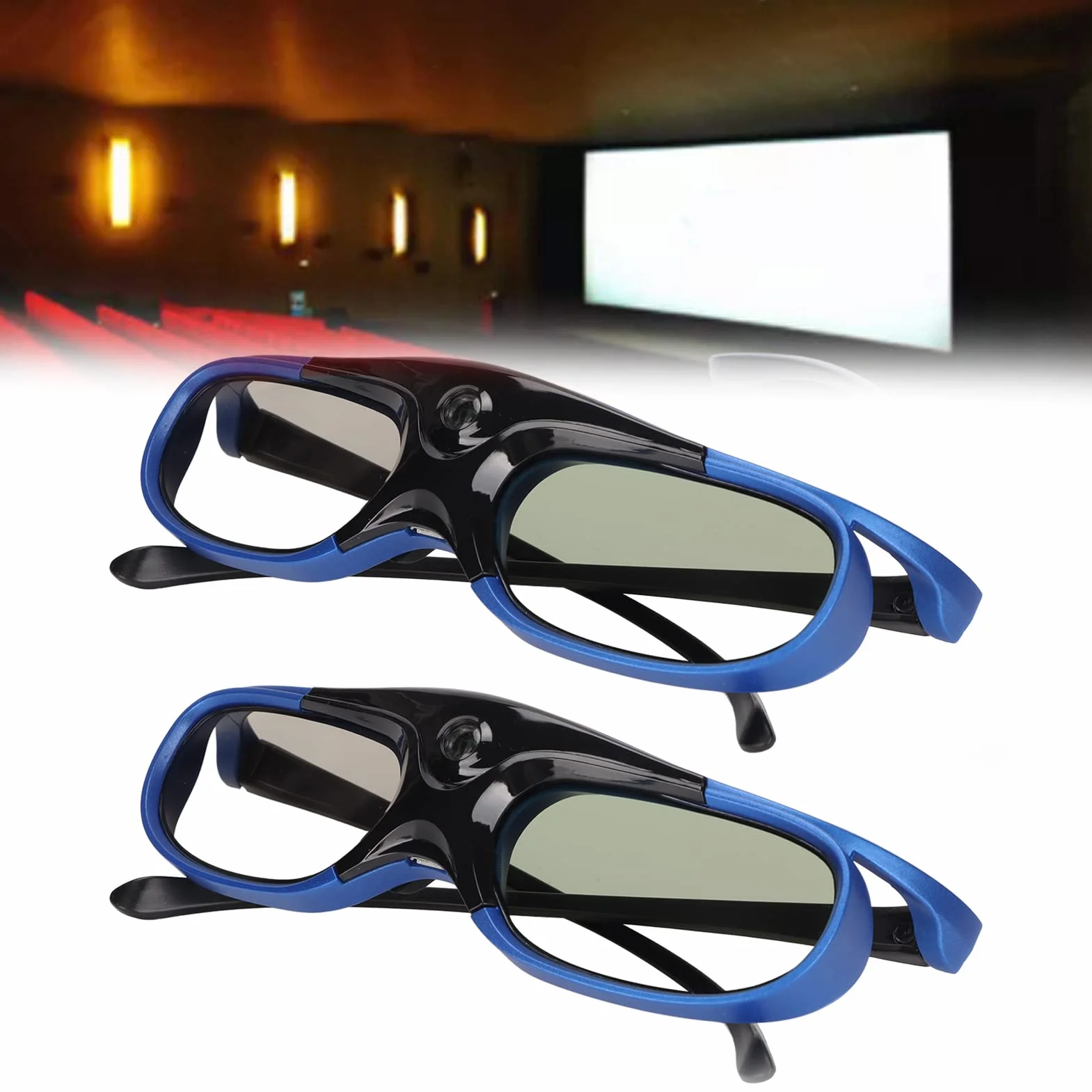 144Hz DLP Link, Aktywna Migawka 3d Okulary Aktywna Migawka 3d Akumulator dla Wszystkich Projektorów