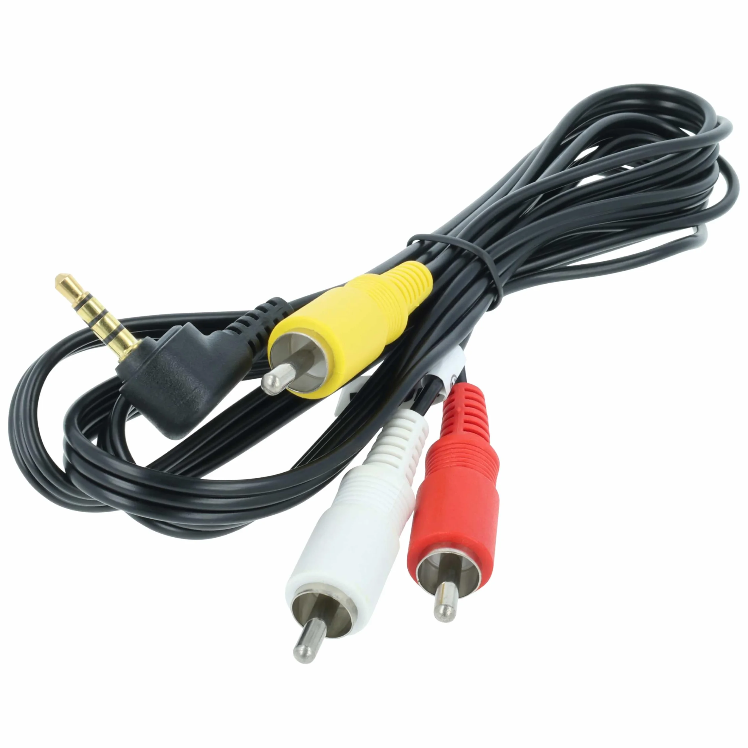 vhbw Audio Video AV kabel kompozytowy pasujący do Sony DCR-TRV12E, DCR-TRV14, DCR-TRV140, DCR-TRV140E, DCR-TRV145 kamery, aparat cyfrowy
