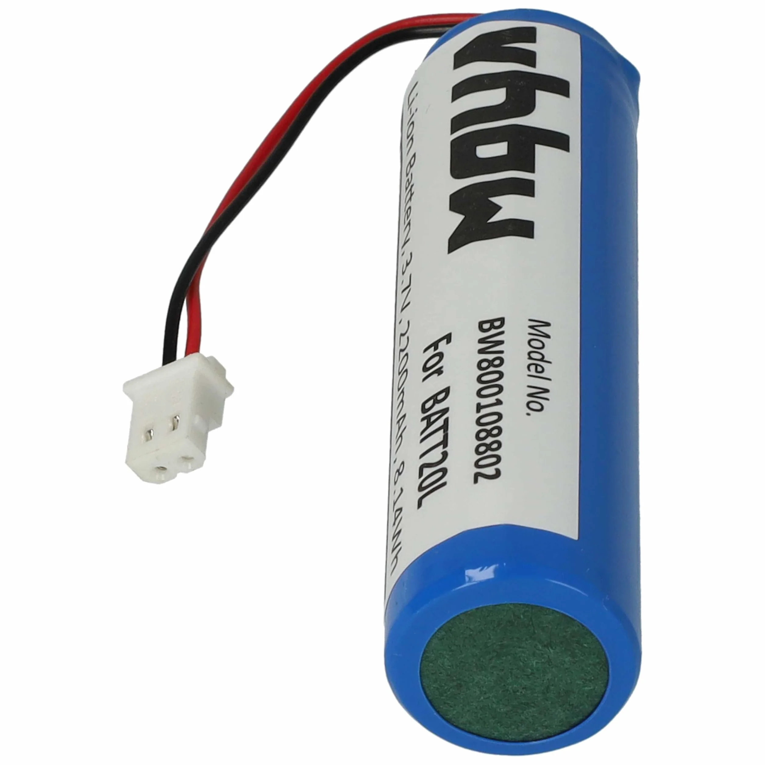 vhbw 1 x akumulator kompatybilny z Midland ER200, ER300 radio cyfrowe (2200 mAh, 3,7 V, Li-Ion) - zamiennik do BATT20L